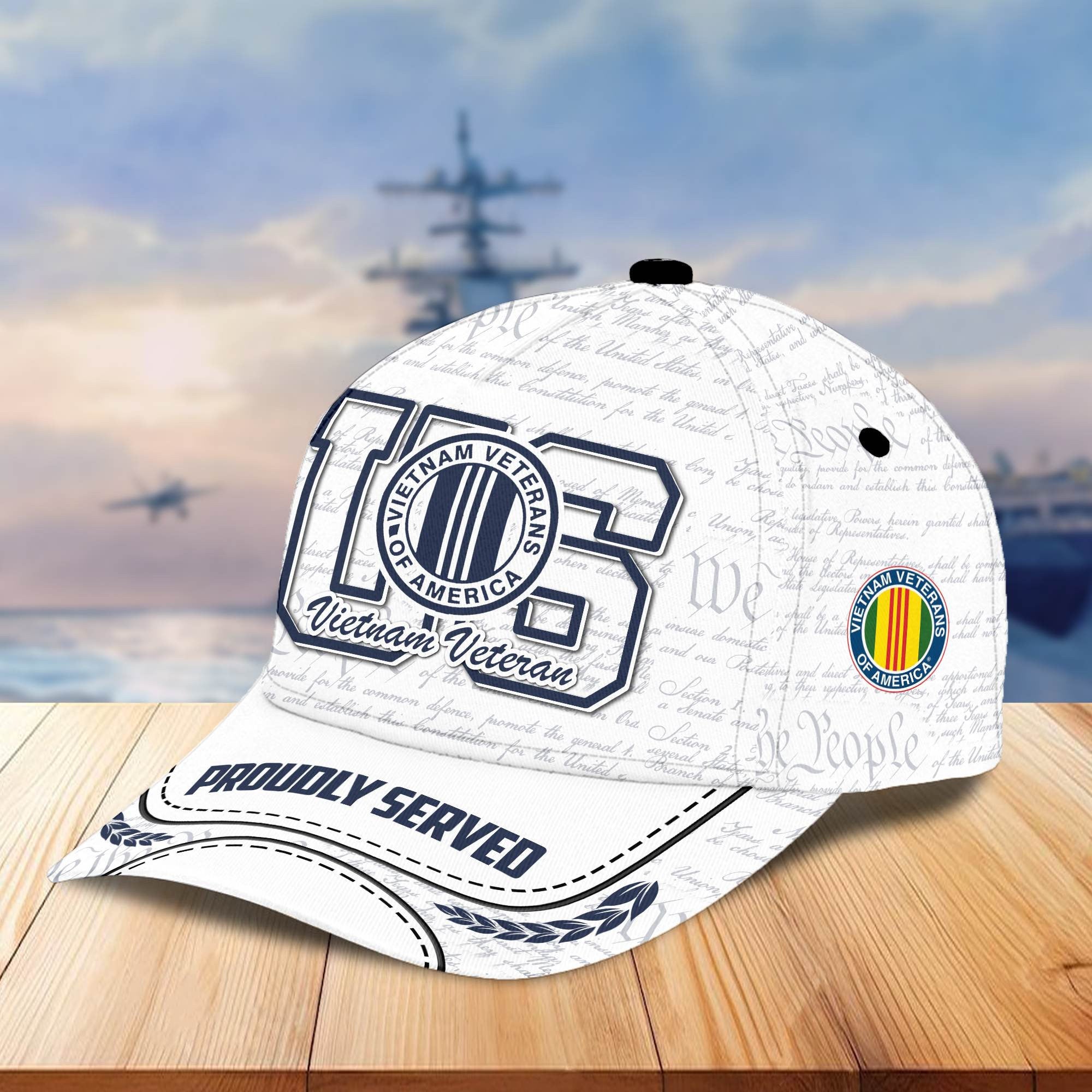 Premium US Veterans Cap BPVC110201, Gifts For US Veterans, Best Gifts On Father's Day, Armed Forces Day, Independence Day, Veterans Day.