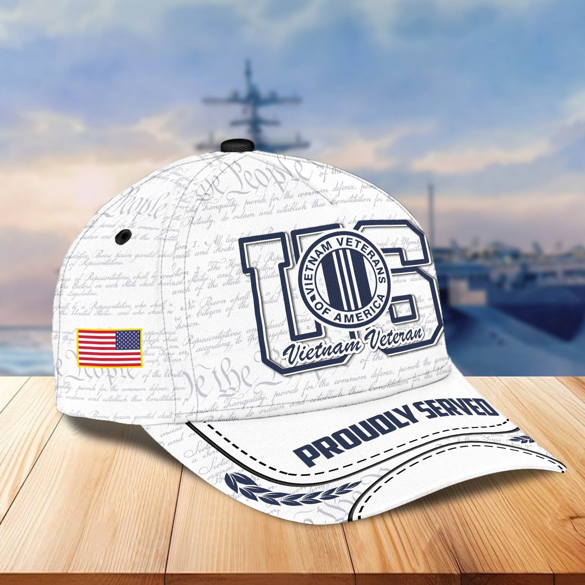 Premium US Veterans Cap BPVC110201, Gifts For US Veterans, Best Gifts On Father's Day, Armed Forces Day, Independence Day, Veterans Day.