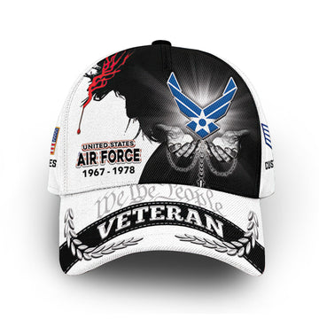 USAF Custom Cap VPVC008304, Gifts For Air Force Veteran, Best Gifts On Father's Day, Armed Forces Day, Independence Day, Veterans Day.