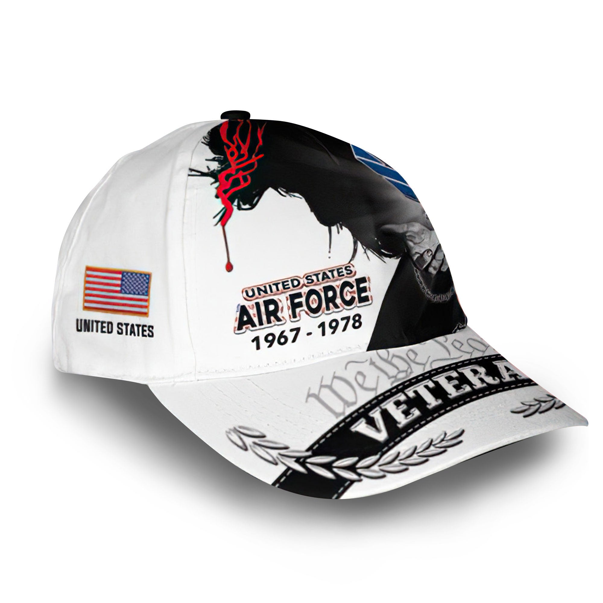 USAF Custom Cap VPVC008304, Gifts For Air Force Veteran, Best Gifts On Father's Day, Armed Forces Day, Independence Day, Veterans Day.