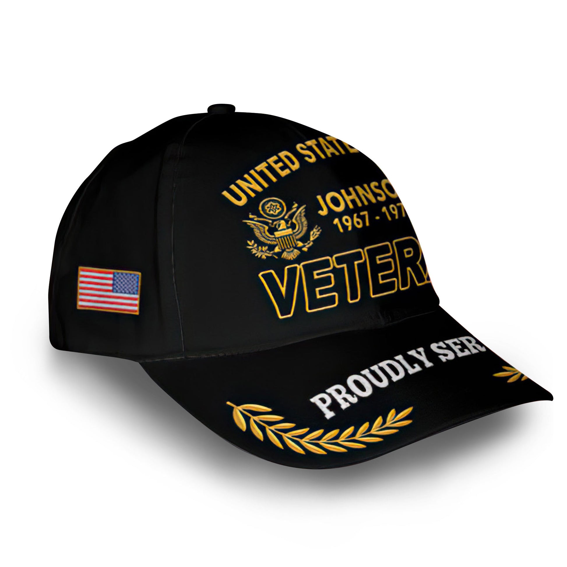 Premium Custom US Army Cap VPVC009401, Gifts For Army Veteran, Best Gifts On Father's Day, Armed Forces Day, Independence Day, Veterans Day.