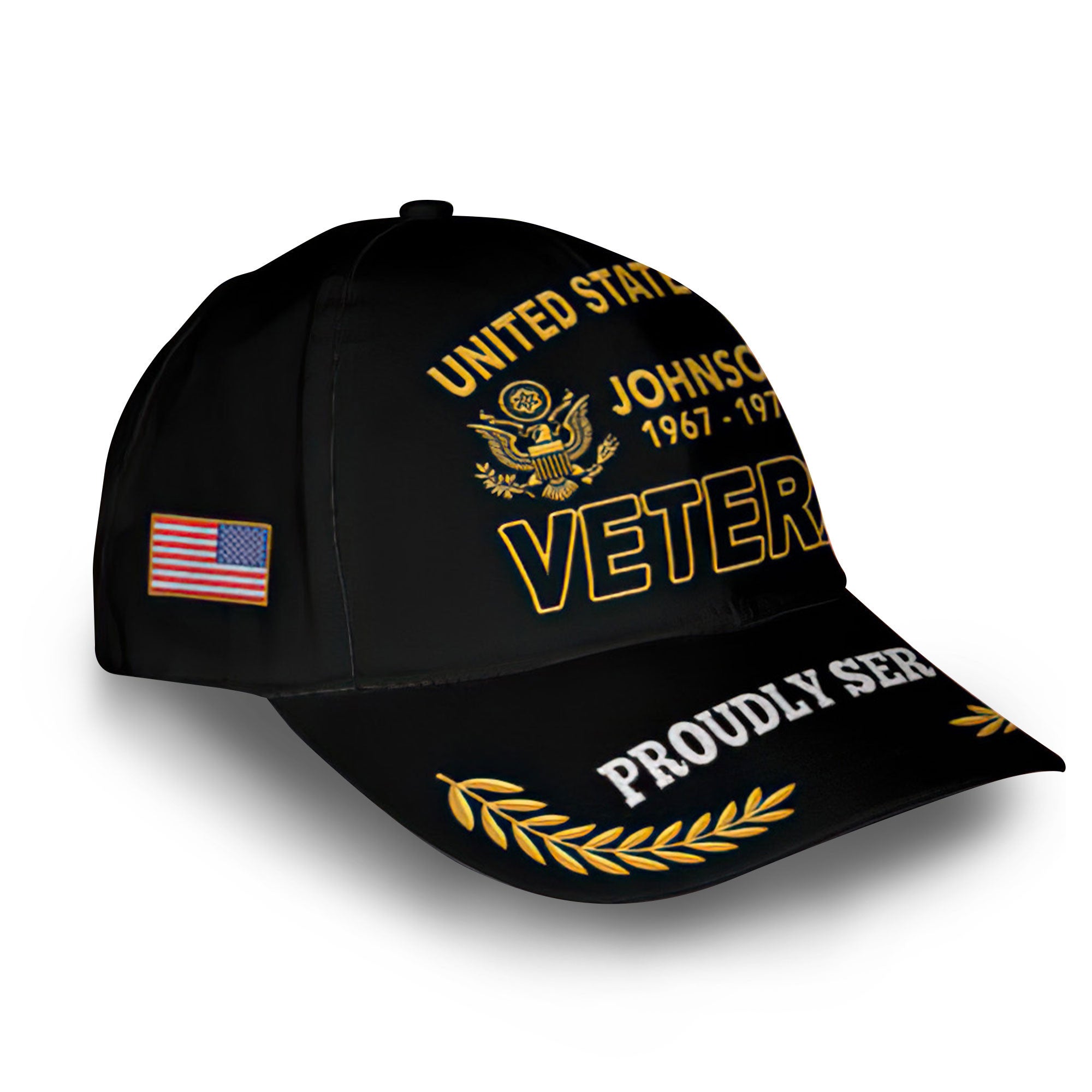 Premium Custom US Army Cap VPVC009401, Gifts For Army Veteran, Best Gifts On Father's Day, Armed Forces Day, Independence Day, Veterans Day.