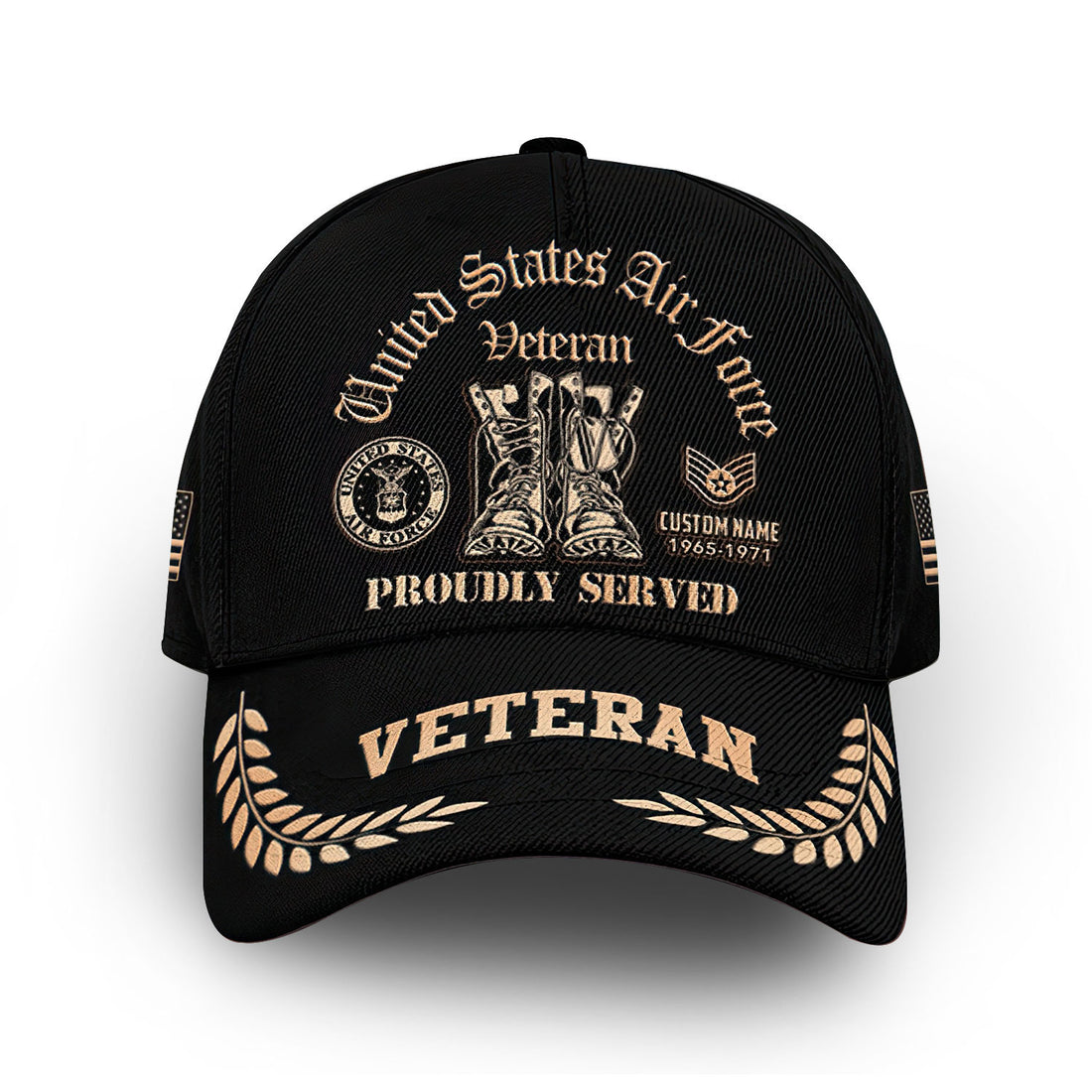 Premium Custom USAF Cap VPVC009904, Gifts For Air Force Veteran, Gifts For Dad, For Husband, Best Gifts On Father's Day, Armed Forces Day, Independence Day, Veterans Day.