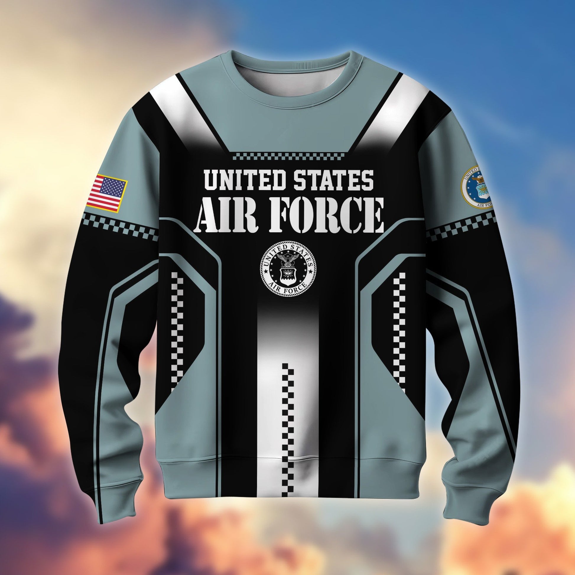 Premium US Veterans Sweatshirt BPHN190211, Gifts For US Veterans, Best Gifts On Father's Day, Armed Forces Day, Independence Day, Veterans Day.