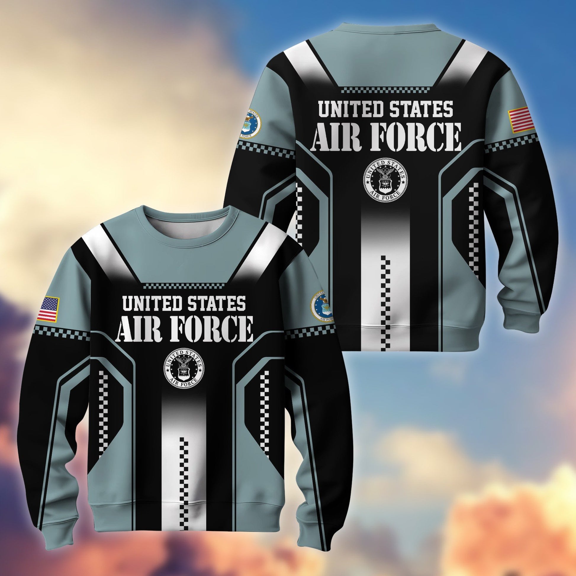 Premium US Veterans Sweatshirt BPHN190211, Gifts For US Veterans, Best Gifts On Father's Day, Armed Forces Day, Independence Day, Veterans Day.