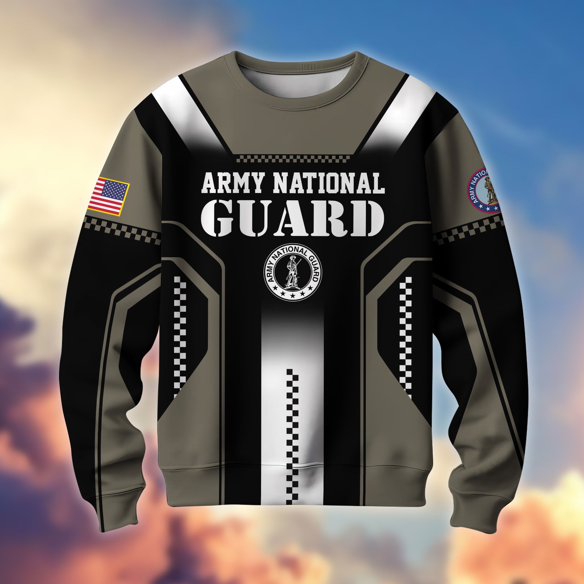 Premium US Veterans Sweatshirt BPHN190211, Gifts For US Veterans, Best Gifts On Father's Day, Armed Forces Day, Independence Day, Veterans Day.