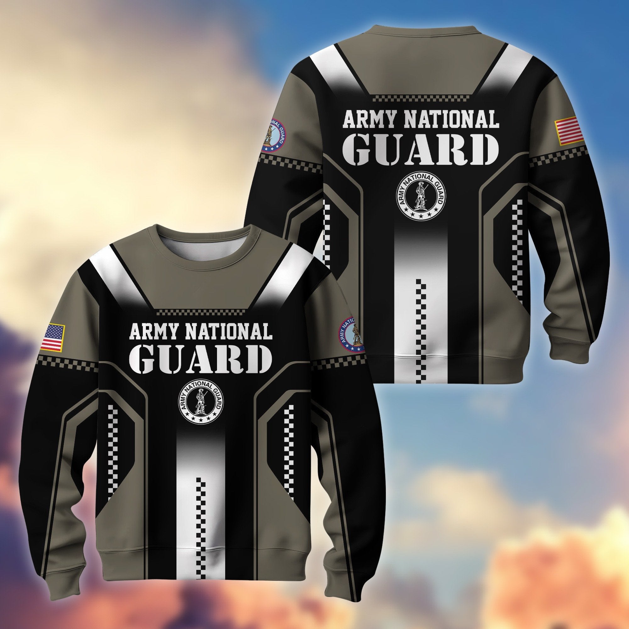 Premium US Veterans Sweatshirt BPHN190211, Gifts For US Veterans, Best Gifts On Father's Day, Armed Forces Day, Independence Day, Veterans Day.