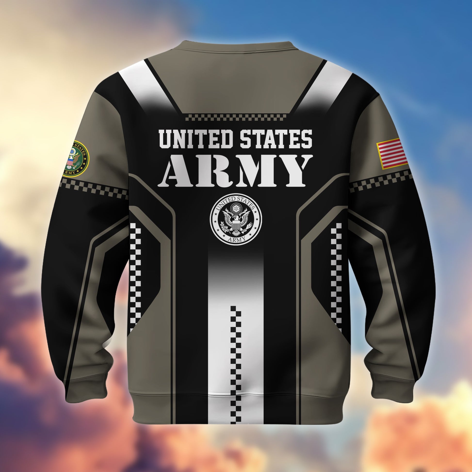 Premium US Veterans Sweatshirt BPHN190211, Gifts For US Veterans, Best Gifts On Father's Day, Armed Forces Day, Independence Day, Veterans Day.