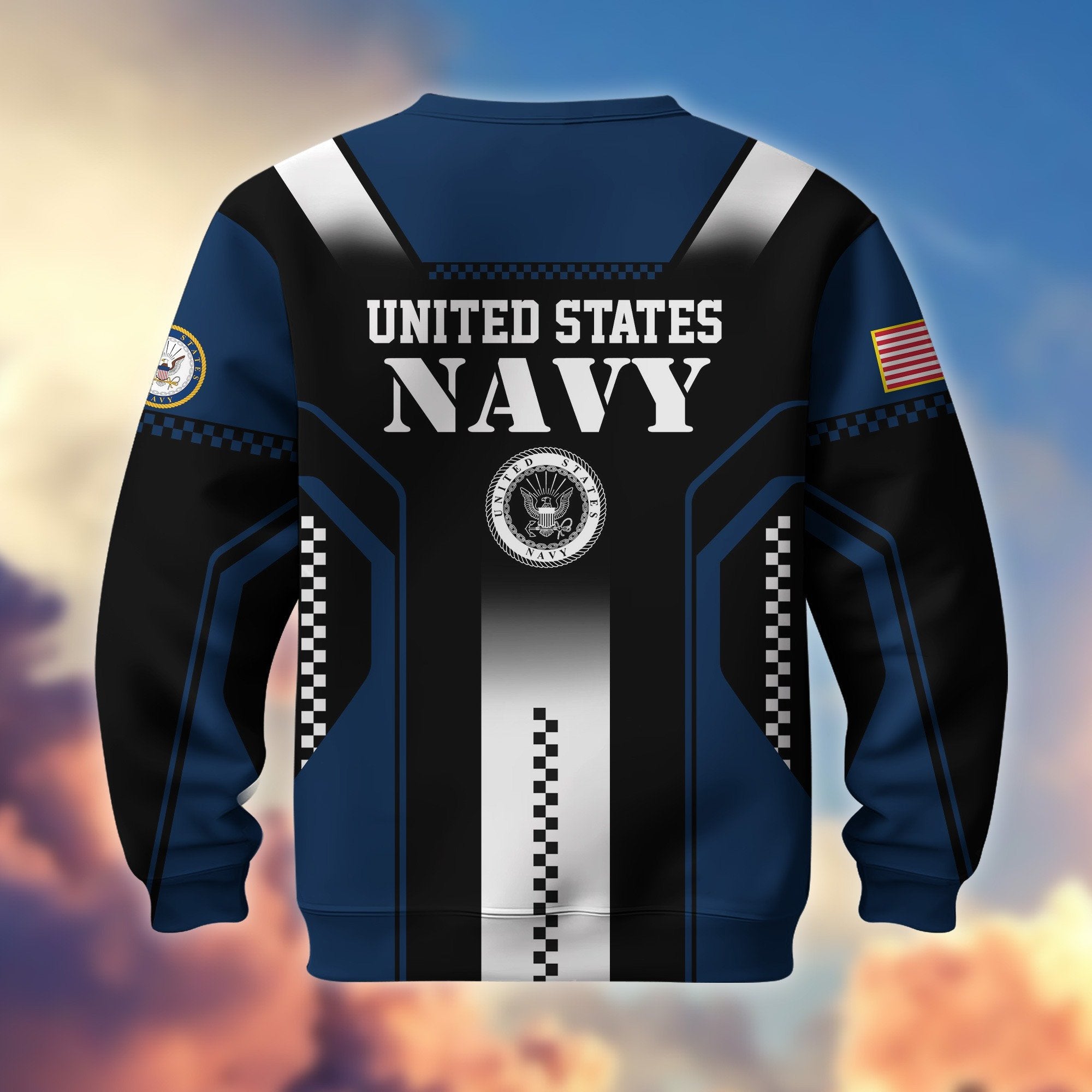 Premium US Veterans Sweatshirt BPHN190211, Gifts For US Veterans, Best Gifts On Father's Day, Armed Forces Day, Independence Day, Veterans Day.