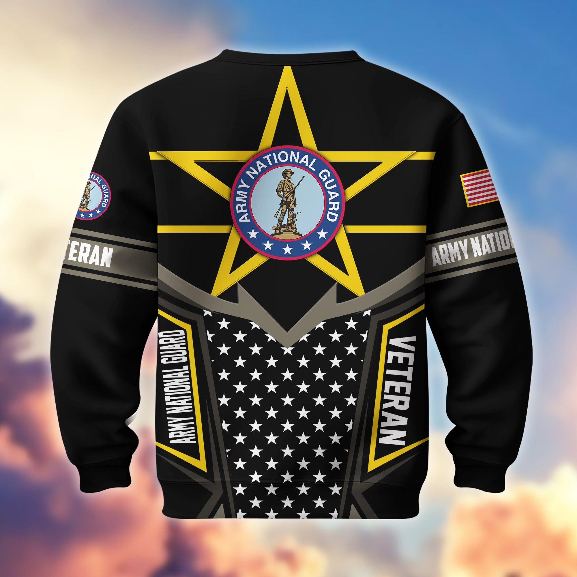 Premium US Veterans Sweatshirt BPHN180211, Gifts For US Veterans, Gifts For Dad, For Husband, Best Gifts On Father's Day, Armed Forces Day, Independence Day, Veterans Day.