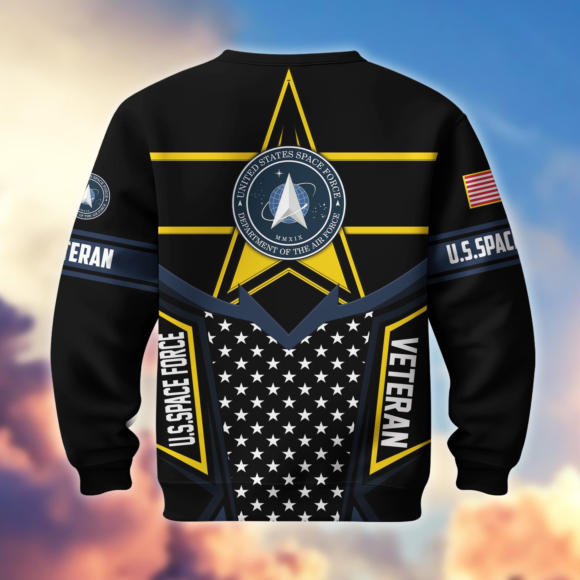 Premium US Veterans Sweatshirt BPHN180211, Gifts For US Veterans, Gifts For Dad, For Husband, Best Gifts On Father's Day, Armed Forces Day, Independence Day, Veterans Day.