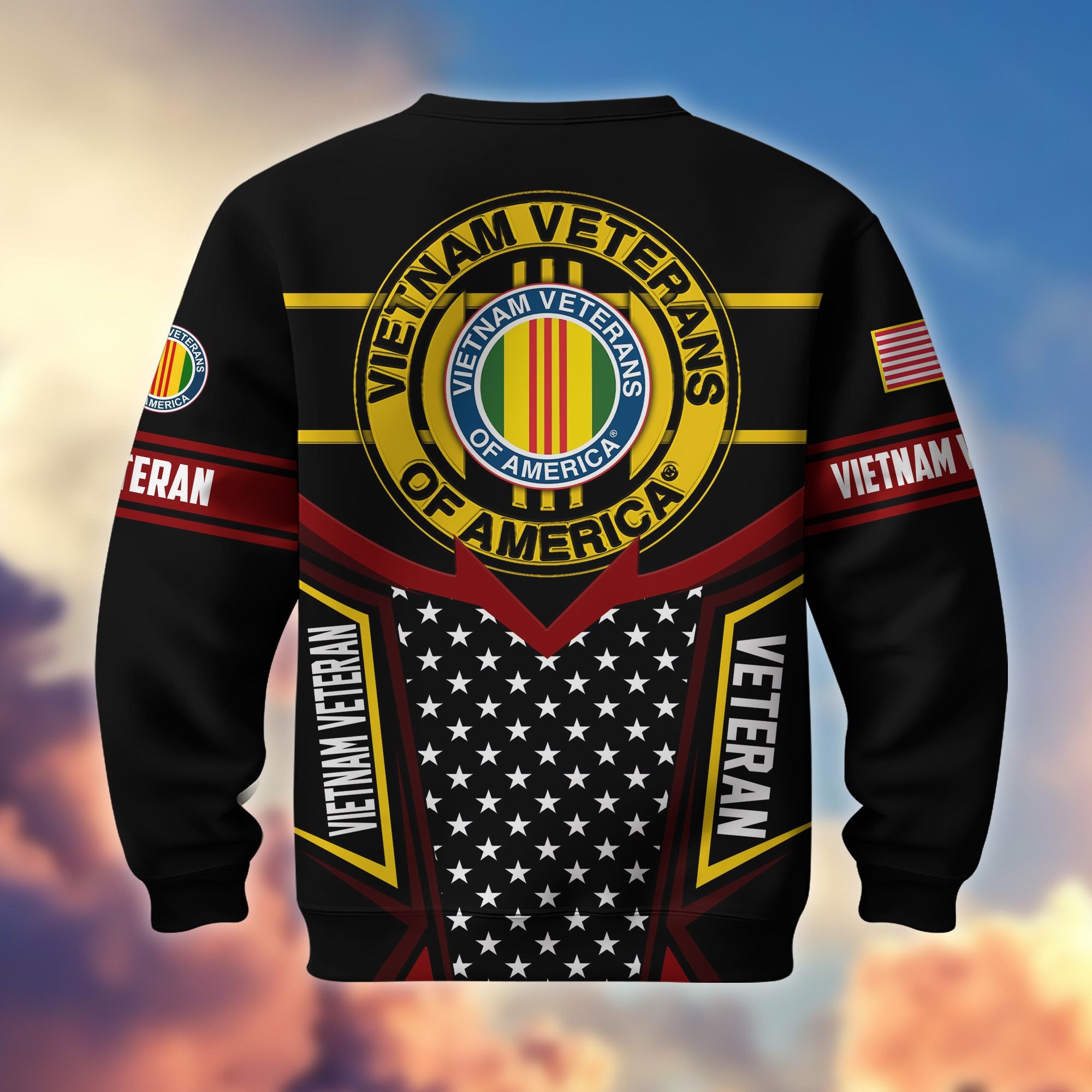 Premium US Veterans Sweatshirt BPHN180211, Gifts For US Veterans, Gifts For Dad, For Husband, Best Gifts On Father's Day, Armed Forces Day, Independence Day, Veterans Day.
