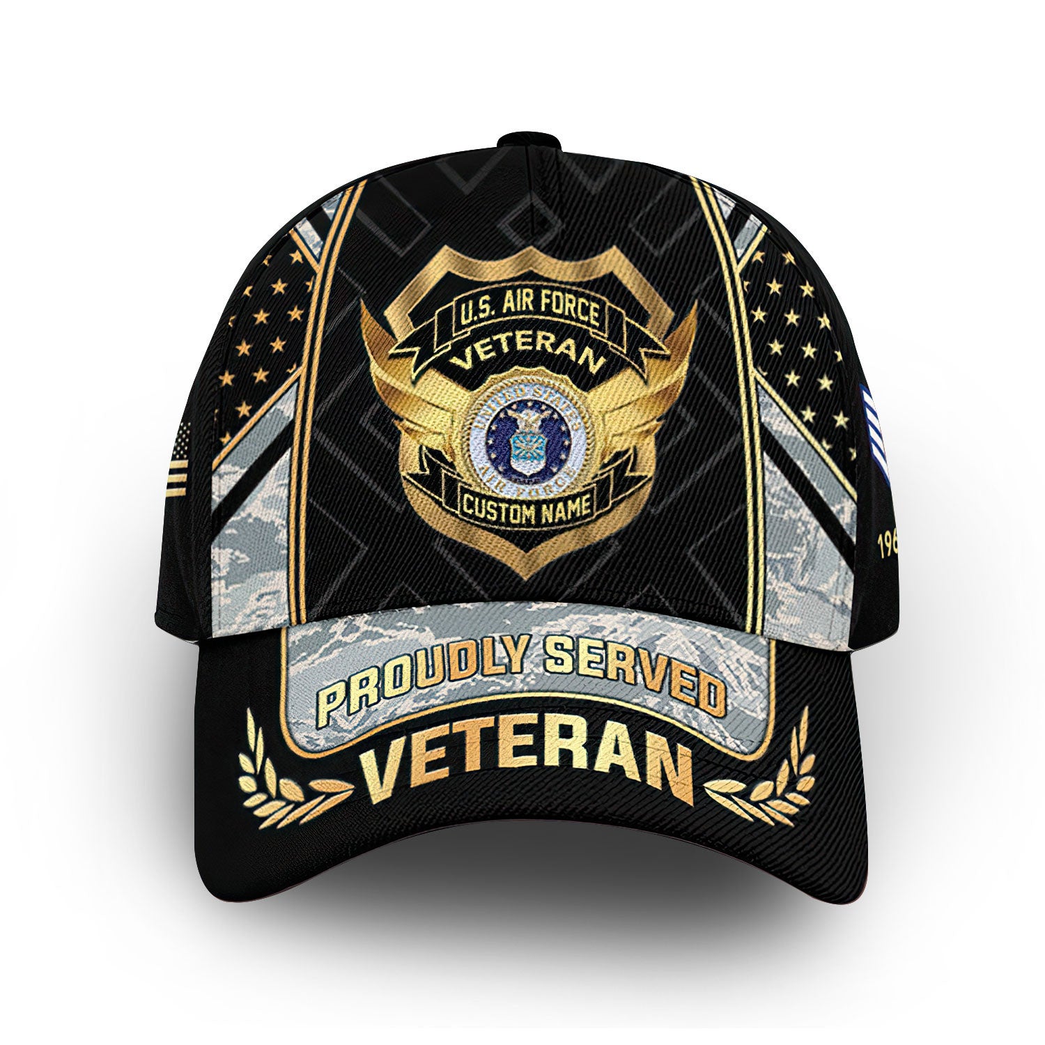 Premium Custom USAF Cap VPVC010204, Gifts For Air Force Veteran, Gifts For Dad, For Husband, Best Gifts On Father's Day, Armed Forces Day, Independence Day, Veterans Day.