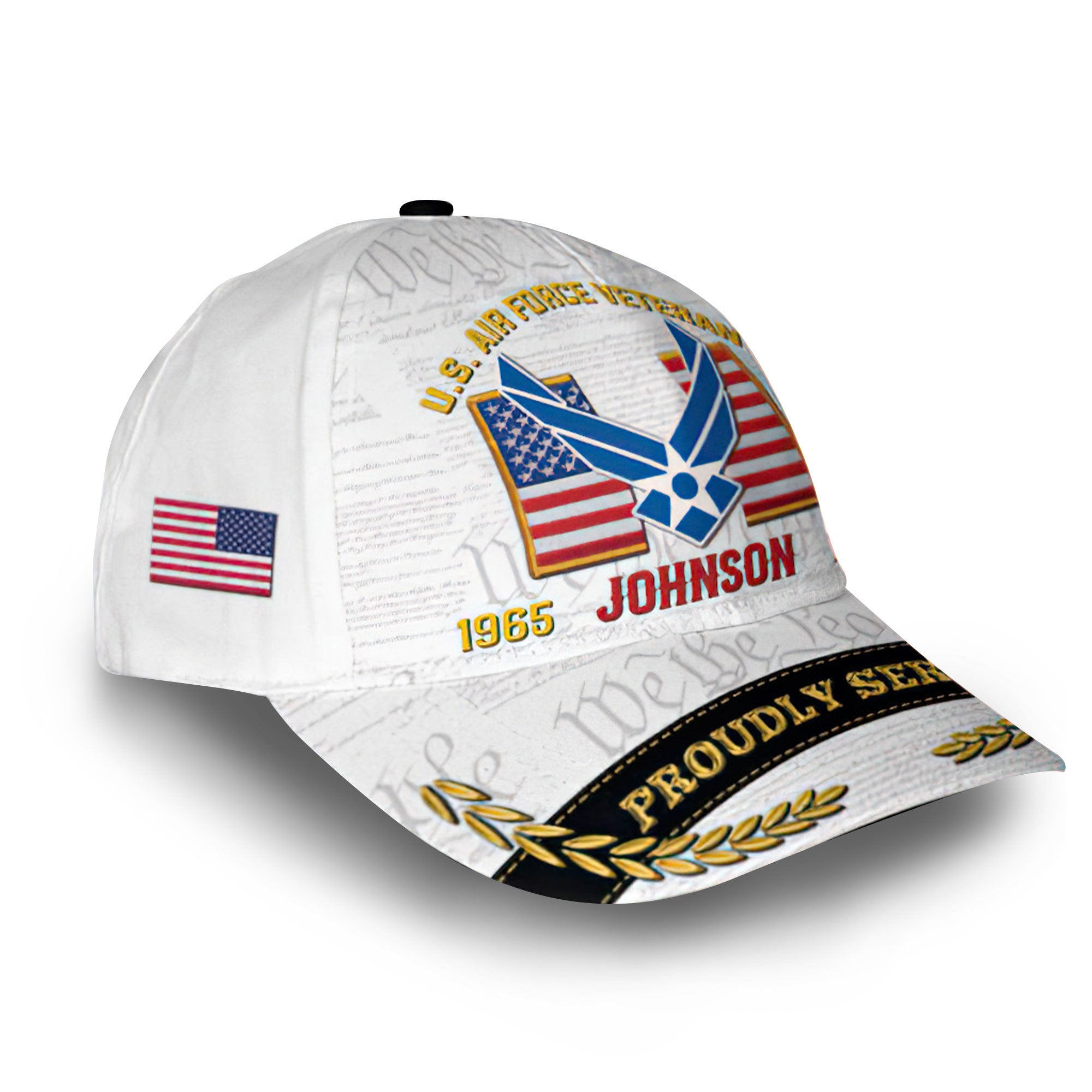 Premium Custom USAF Cap VPVC010304, Gifts For Air Force Veteran, Gifts For Dad, For Husband, Best Gifts On Father's Day, Armed Forces Day, Independence Day, Veterans Day.