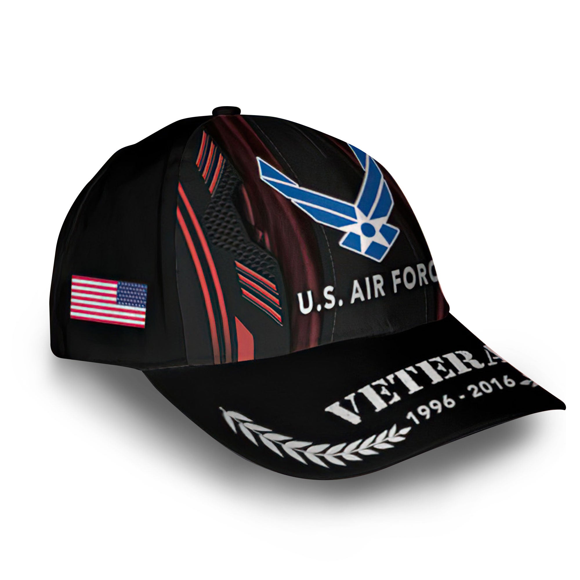 Premium USAF Cap VPVC011104, Custom Name, Rank, Year, Gifts For Air Force Veteran, Best Gifts On Father's Day, Armed Forces Day, Independence Day, Veterans Day.