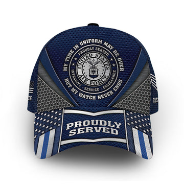 Premium Custom USAF Cap VPVC011804, Gifts For Air Force Veteran, Best Gifts On Father's Day, Armed Forces Day, Independence Day, Veterans Day.
