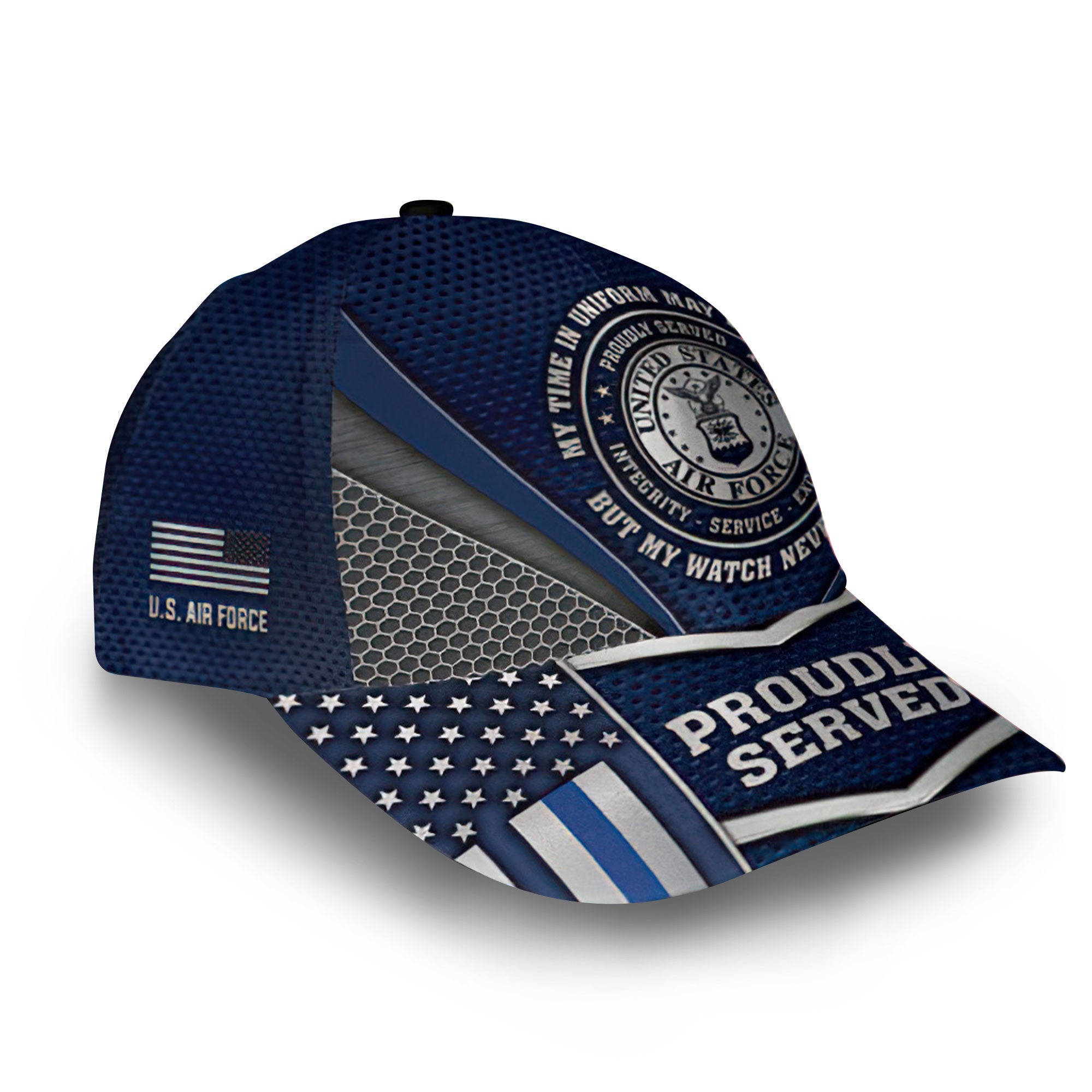 Premium Custom USAF Cap VPVC011804, Gifts For Air Force Veteran, Best Gifts On Father's Day, Armed Forces Day, Independence Day, Veterans Day.