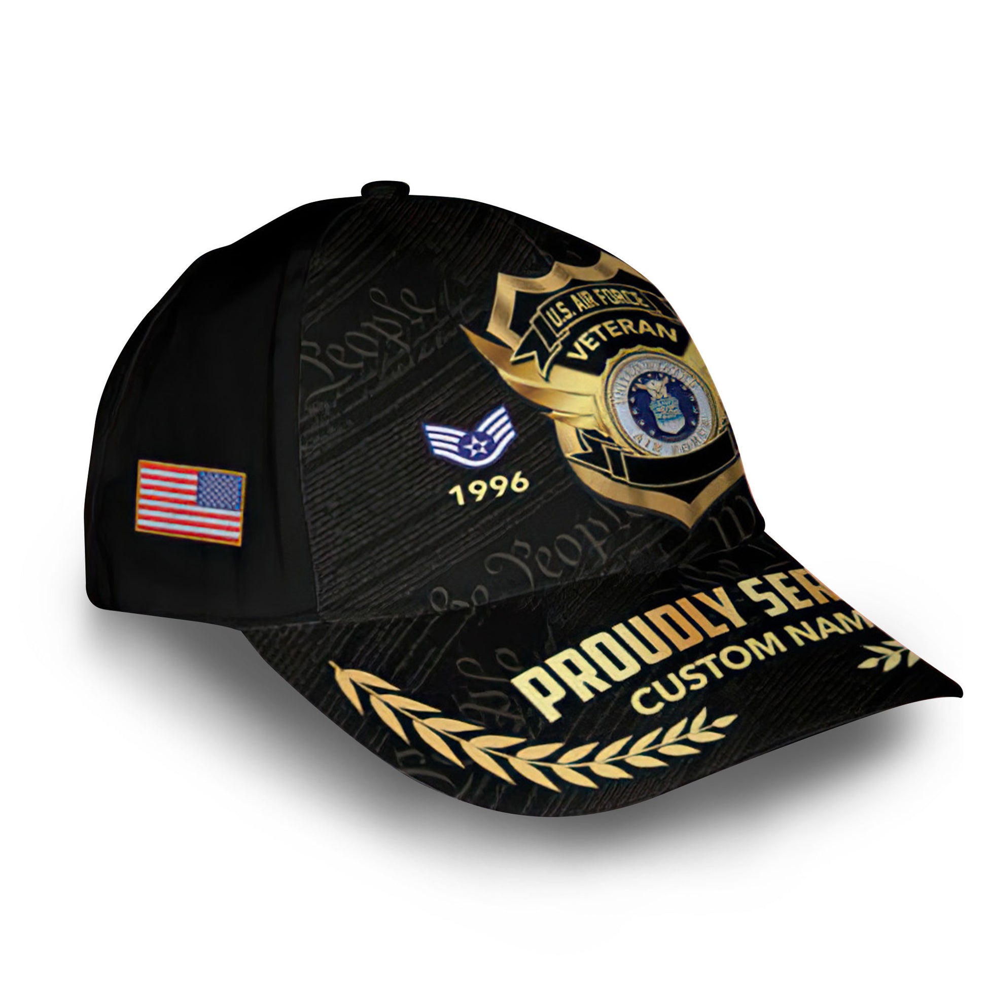 USAF Custom Cap VPVC012004, Gifts For Air Force Veteran, Best Gifts On Father's Day, Armed Forces Day, Independence Day, Veterans Day.