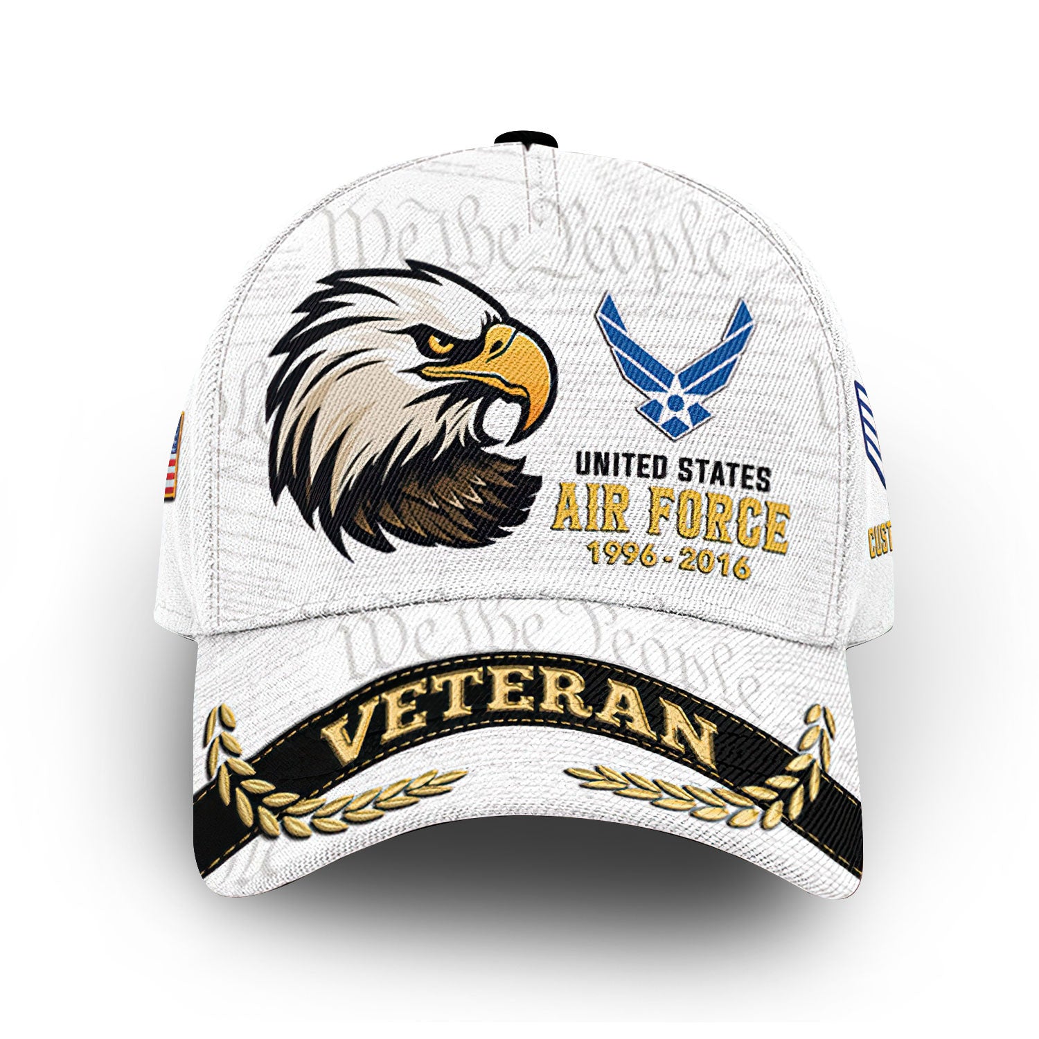 Premium Custom USAF Cap VPVC012304, Gifts For Air Force Veteran, Gifts For Dad, For Husband, Best Gifts On Father's Day, Armed Forces Day, Independence Day, Veterans Day.