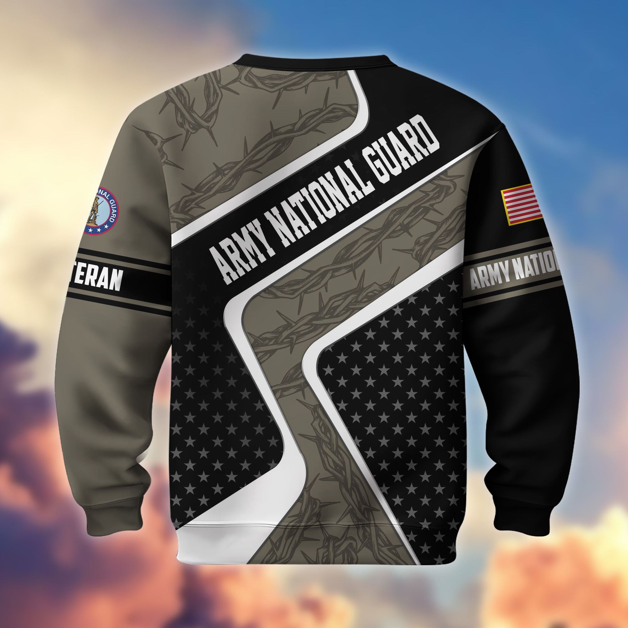 Premium US Veterans Sweatshirt BPHN190212, Gifts For US Veterans, Best Gifts On Father's Day, Armed Forces Day, Independence Day, Veterans Day.