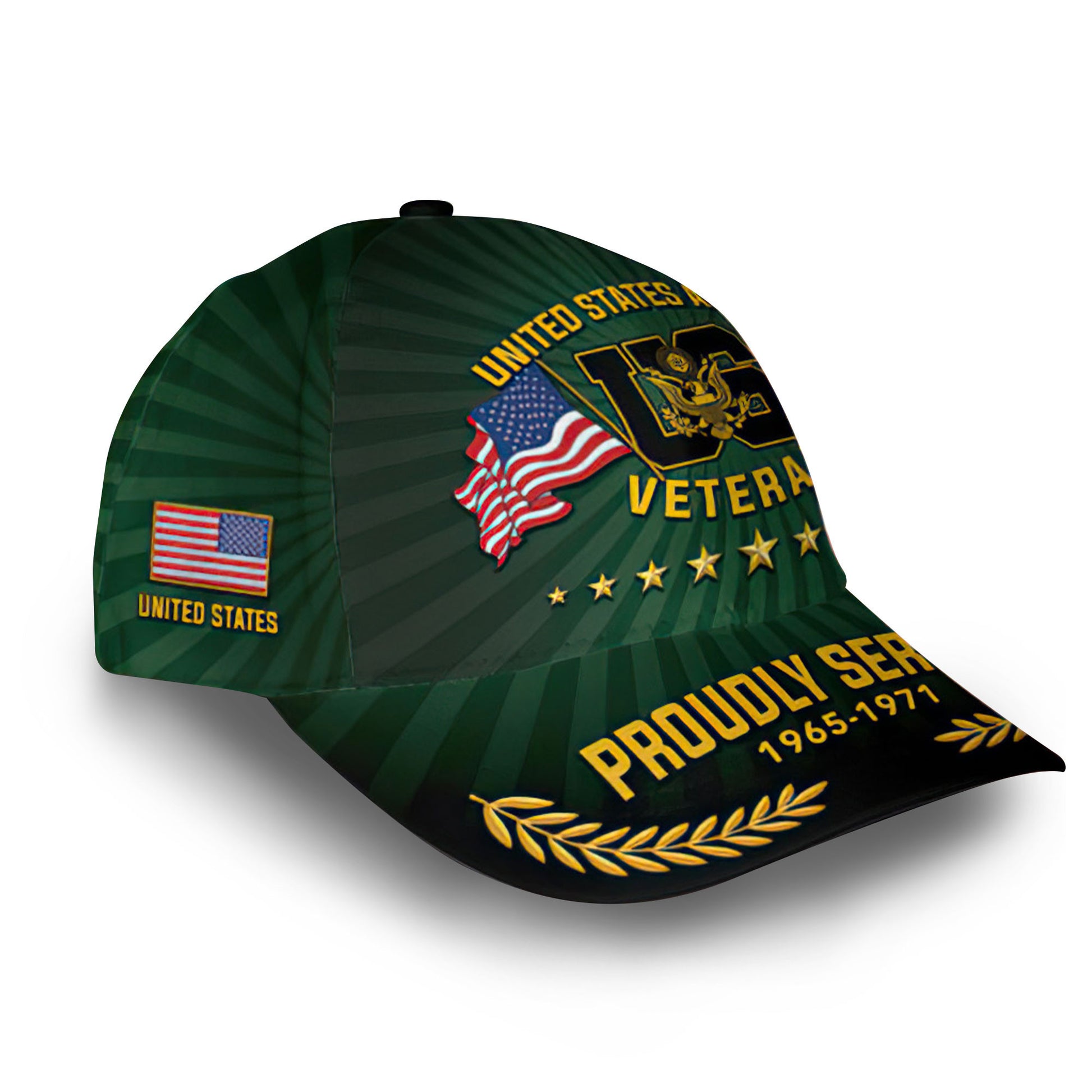 Premium Custom US Army Cap VPVC012701, Gifts For Army Veteran, Gifts For Dad, For Husband, Best Gifts On Father's Day, Armed Forces Day, Independence Day, Veterans Day.