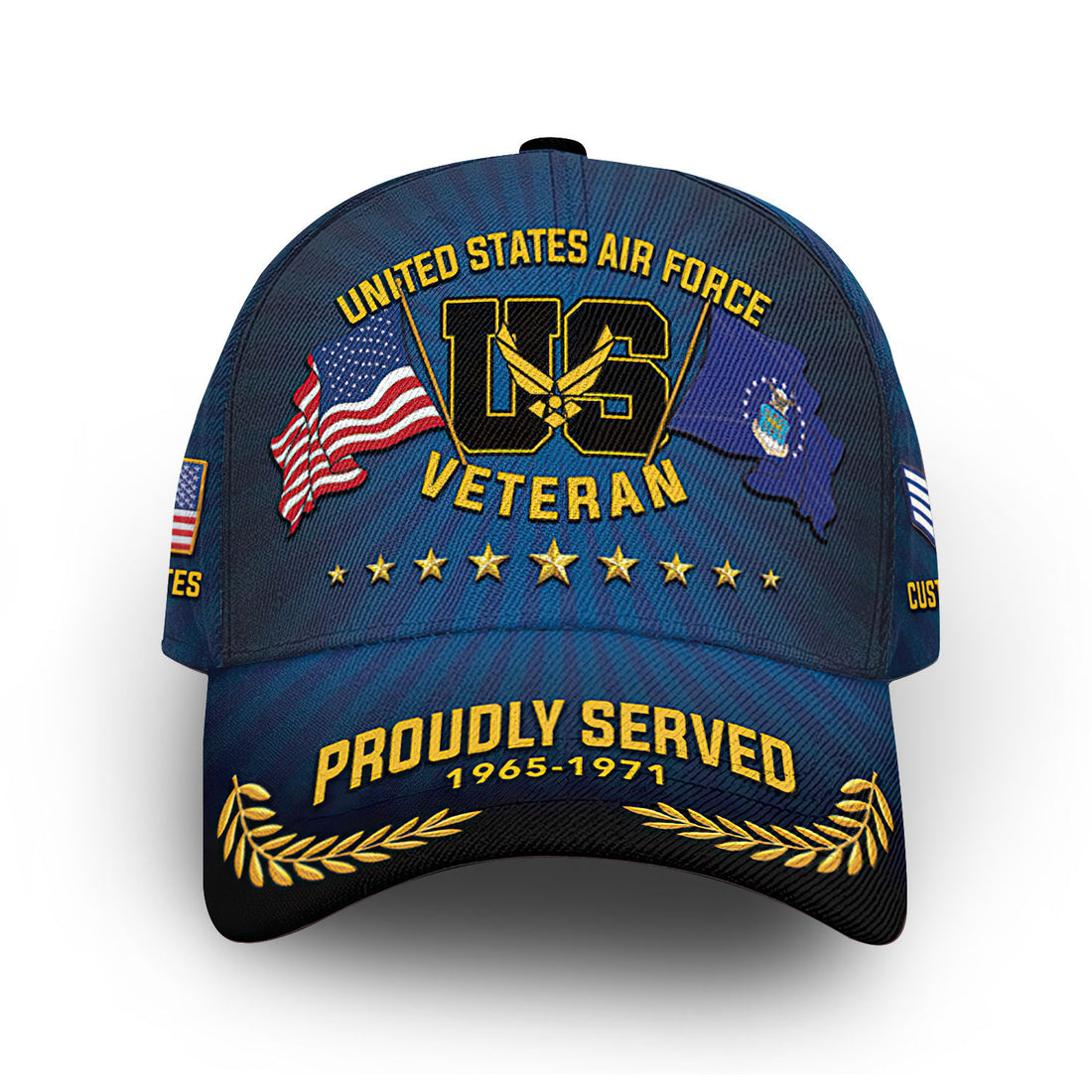 Premium Custom USAF Cap VPVC012704, Gifts For Air Force Veteran, Gifts For Dad, For Husband, Best Gifts On Father's Day, Armed Forces Day, Independence Day, Veterans Day.