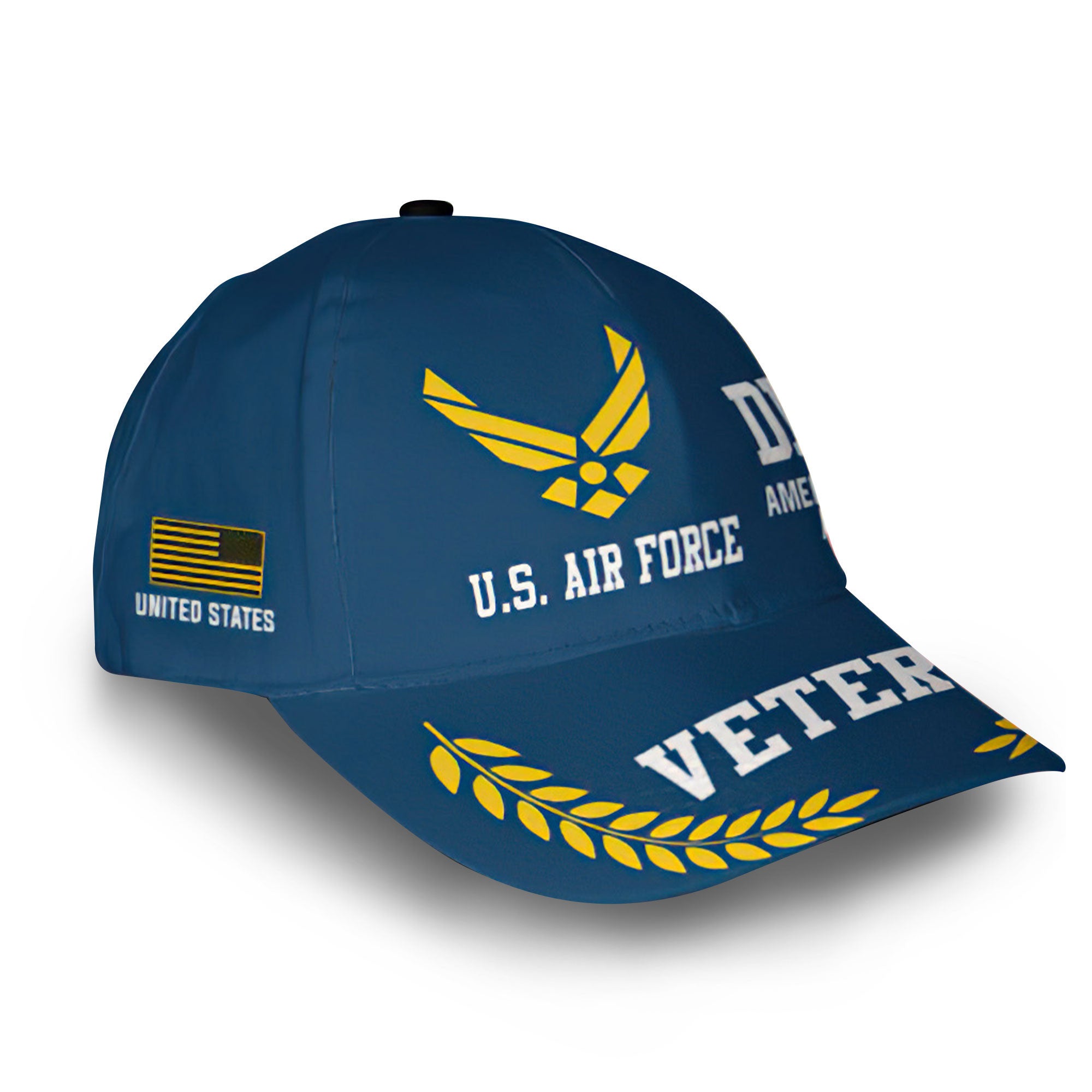 Premium Custom USAF Cap VPVC013304, Gifts For Air Force Veteran, Gifts For Dad, For Husband, Best Gifts On Father's Day, Armed Forces Day, Independence Day, Veterans Day.