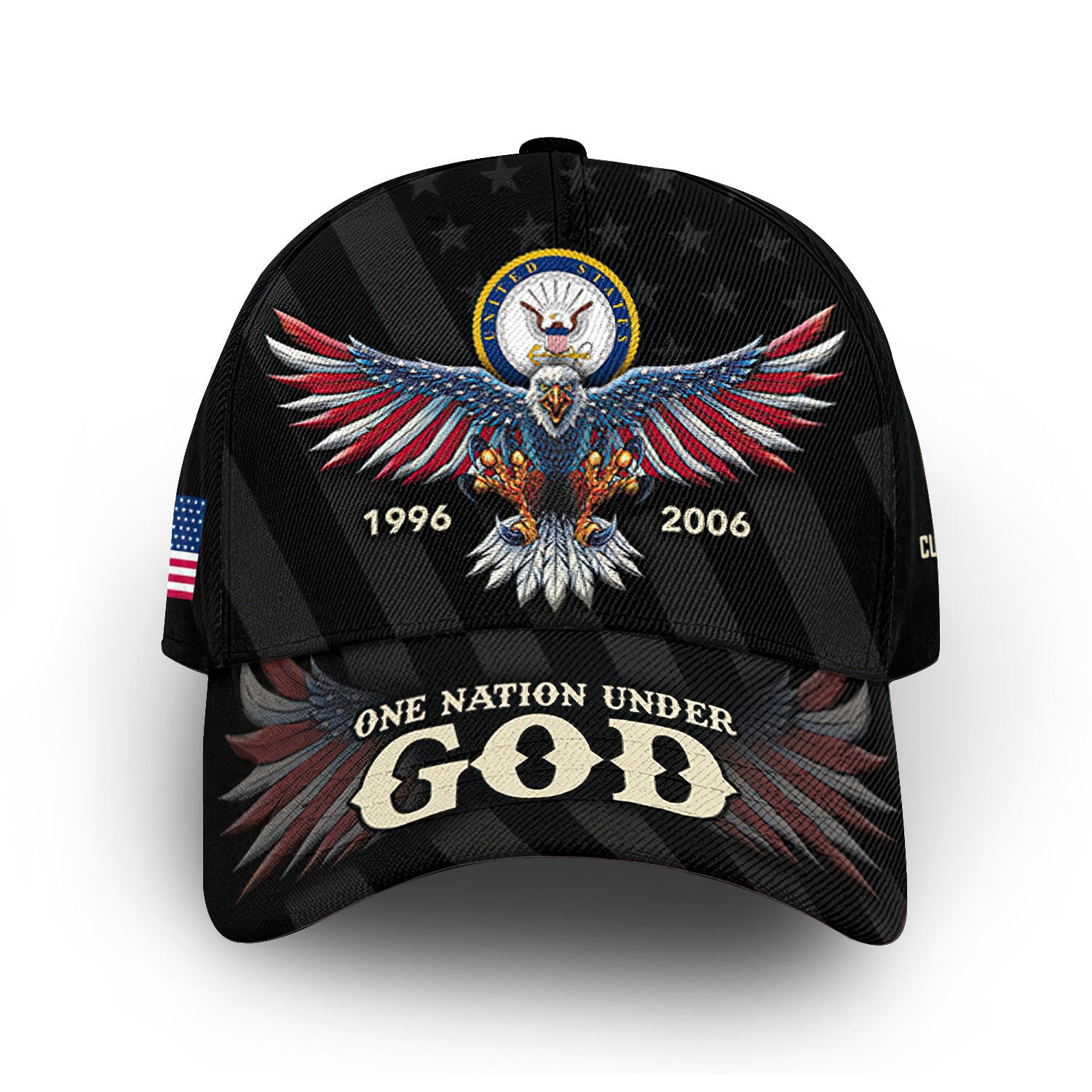 Unique Custom Name, Rank, Year, US Navy Cap VPVC013402, Gifts For Navy Veteran, Gifts For Dad, For Husband, Best Gifts On Father's Day, Independence Day, Veterans Day.