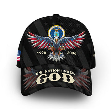 Unique Custom Name, Rank, Year, USAF Cap VPVC013404, Gifts For Air Force Veteran, Gifts For Dad, For Husband, Best Gifts On Father's Day, Independence Day, Veterans Day.