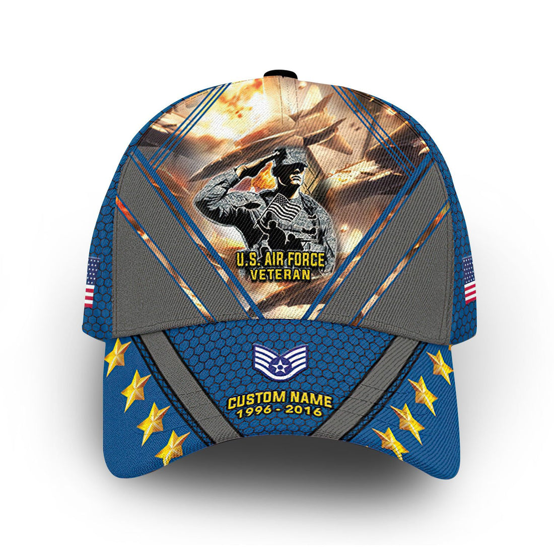 USAF Custom Cap VPVC013409, Gifts For Air Force Veteran, Best Gifts On Father's Day, Armed Forces Day, Independence Day, Veterans Day.