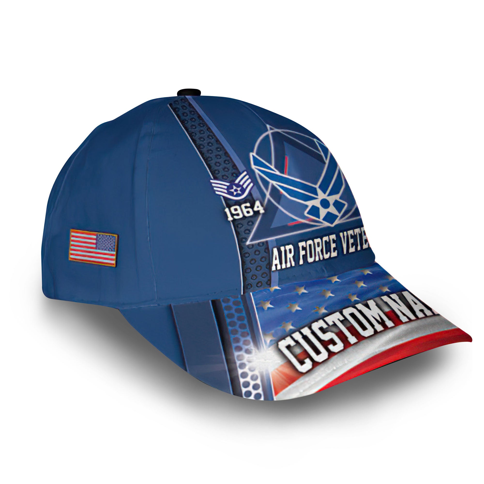 USAF Custom Cap VPVC013504, Gifts For Air Force Veteran, Best Gifts On Father's Day, Armed Forces Day, Independence Day, Veterans Day.