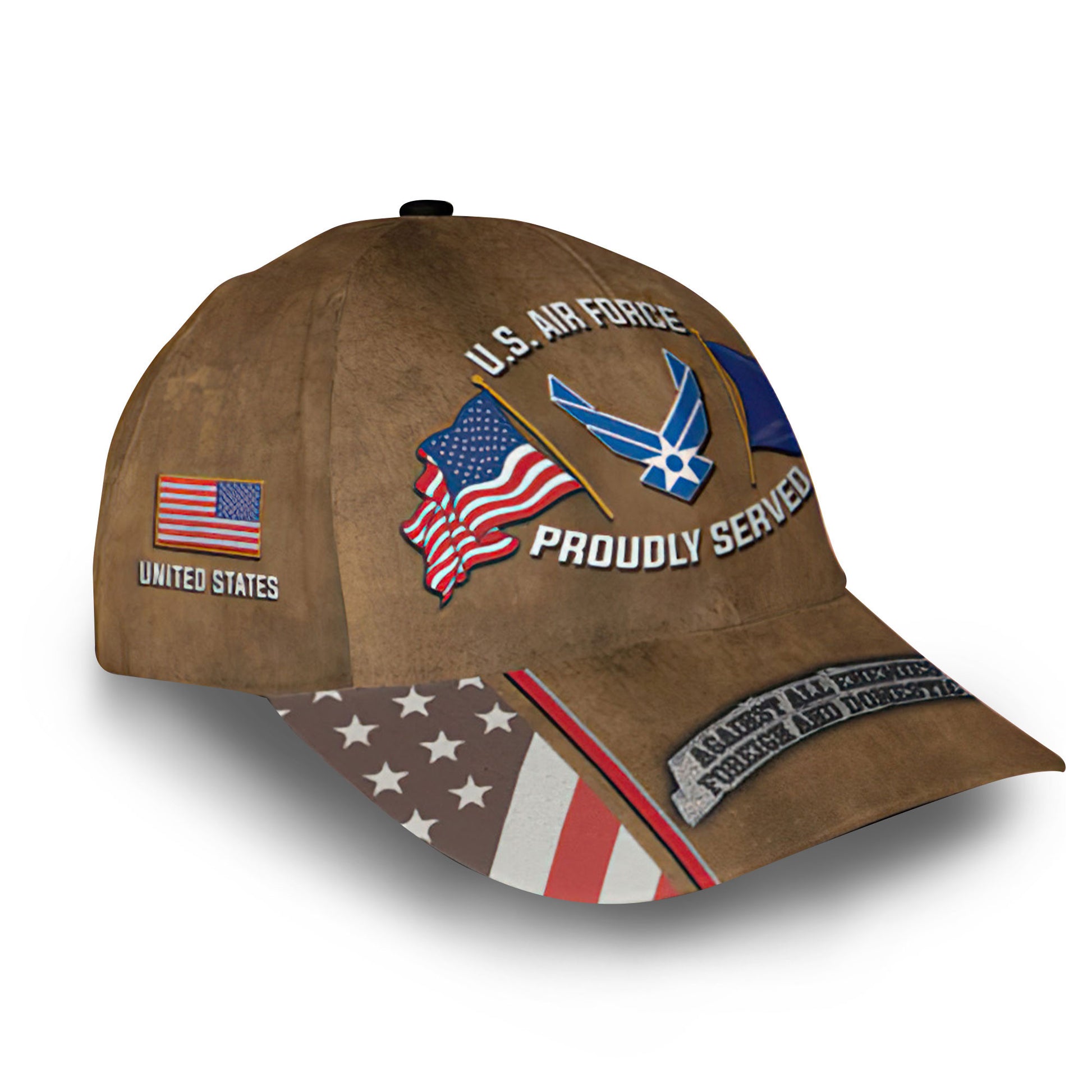 Premium Custom USAF Cap VPVC013609, Gifts For Air Force Veteran, Gifts For Dad, For Husband, Best Gifts On Father's Day, Armed Forces Day, Independence Day, Veterans Day.