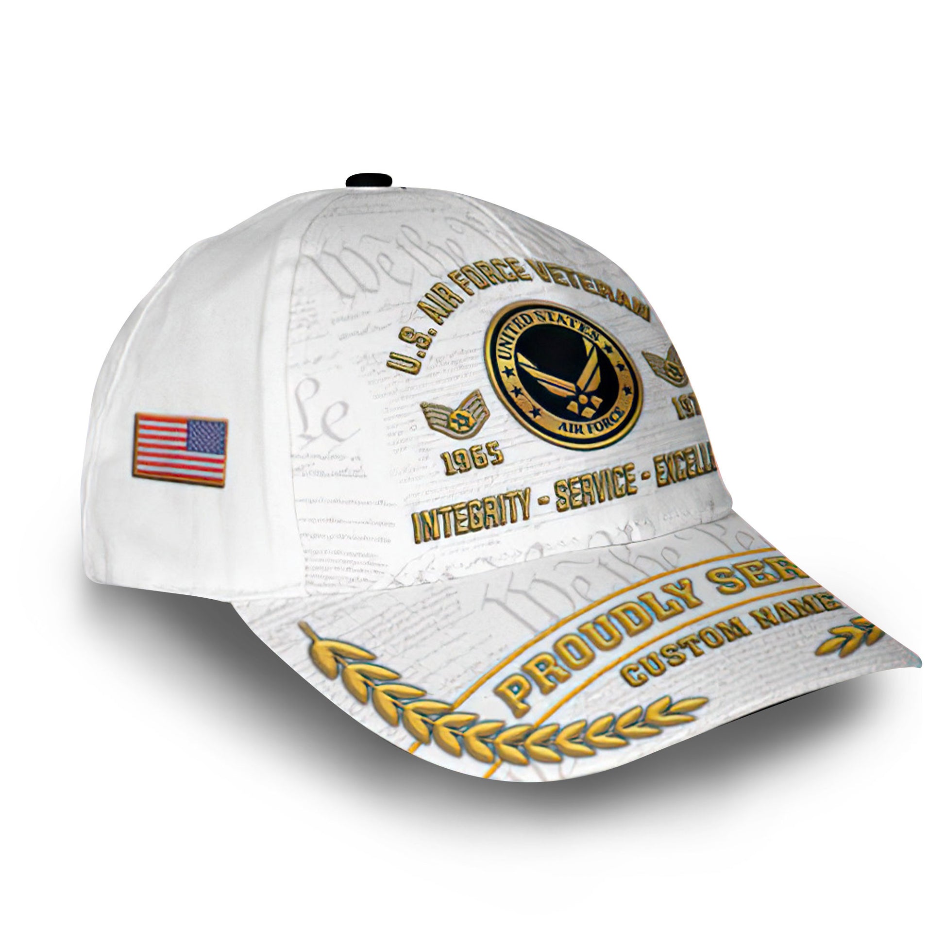 Premium Custom USAF Cap VPVC013704, Gifts For Air Force Veteran, Gifts For Dad, For Husband, Best Gifts On Father's Day, Armed Forces Day, Independence Day, Veterans Day.