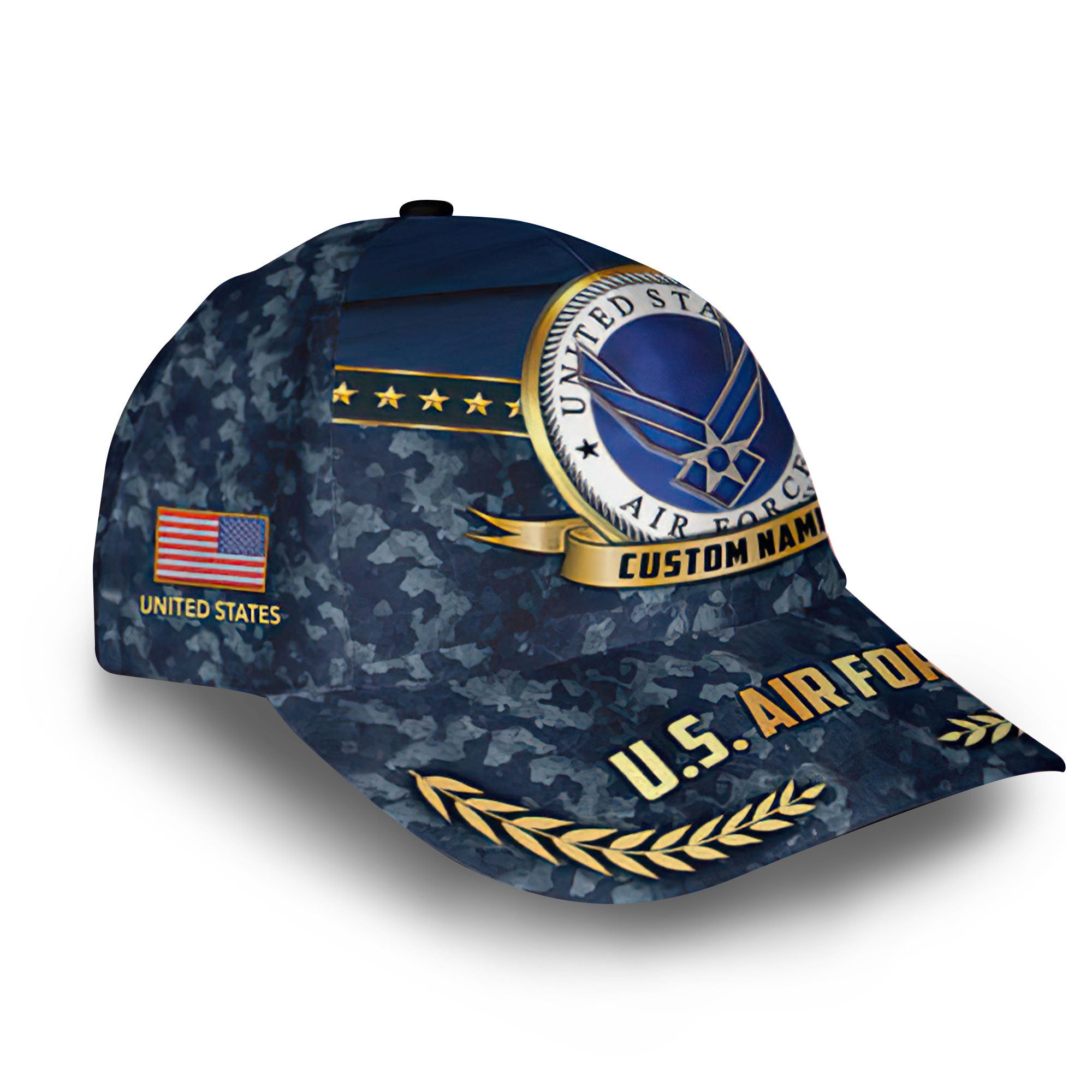 USAF Custom Cap VPVC013909, Gifts For Air Force Veteran, Best Gifts On Father's Day, Armed Forces Day, Independence Day, Veterans Day.