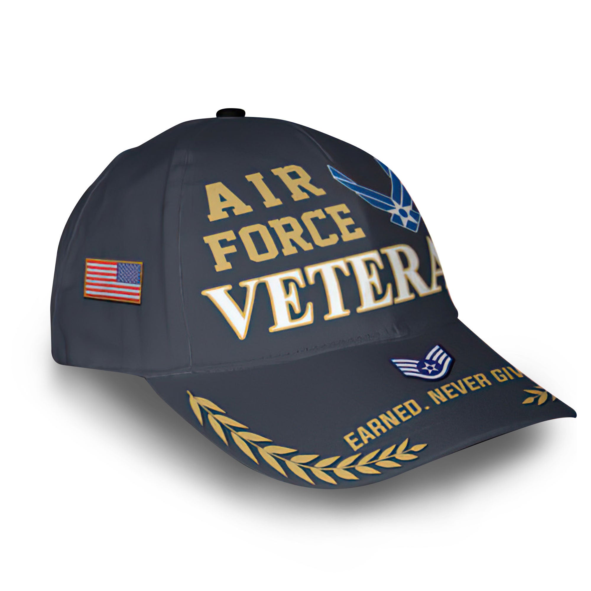 Premium Custom USAF Cap VPVC014204, Gifts For Air Force Veteran, Gifts For Dad, For Husband, Best Gifts On Father's Day, Armed Forces Day, Independence Day, Veterans Day.