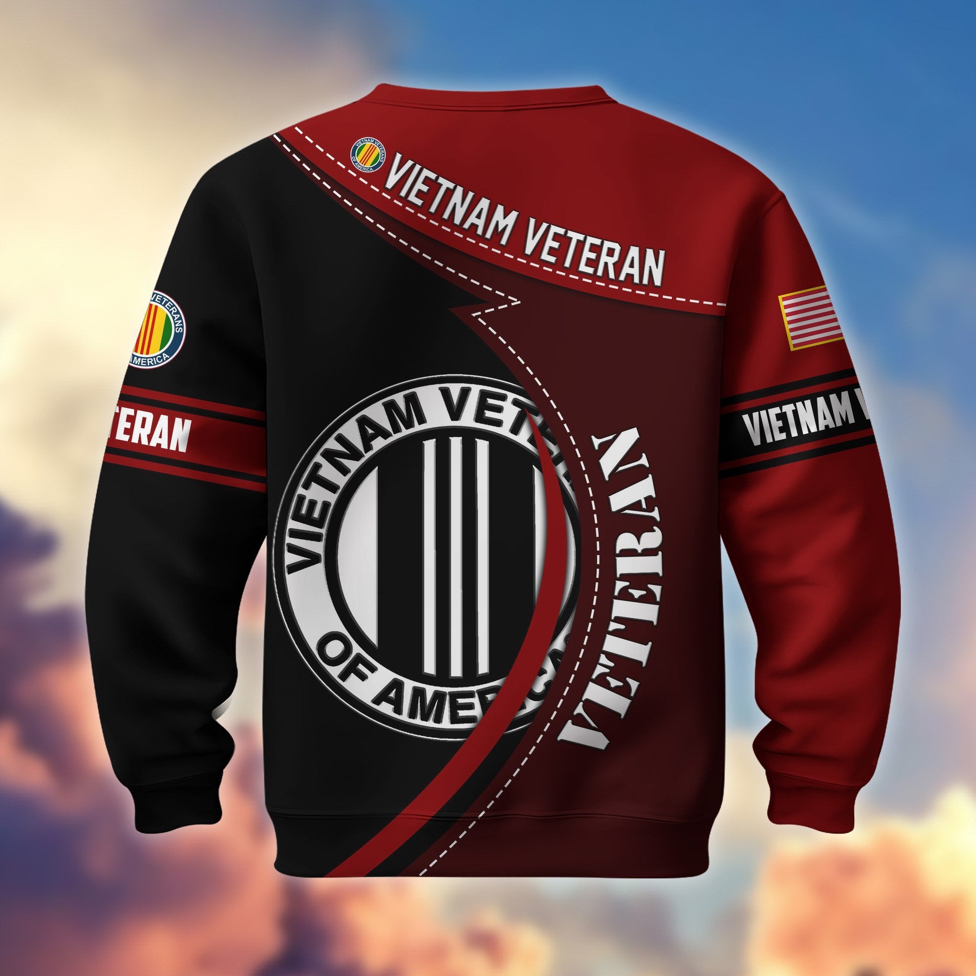 Premium US Veterans Sweatshirt BPHN200211, Gifts For US Veterans, Best Gifts On Father's Day, Armed Forces Day, Independence Day, Veterans Day.