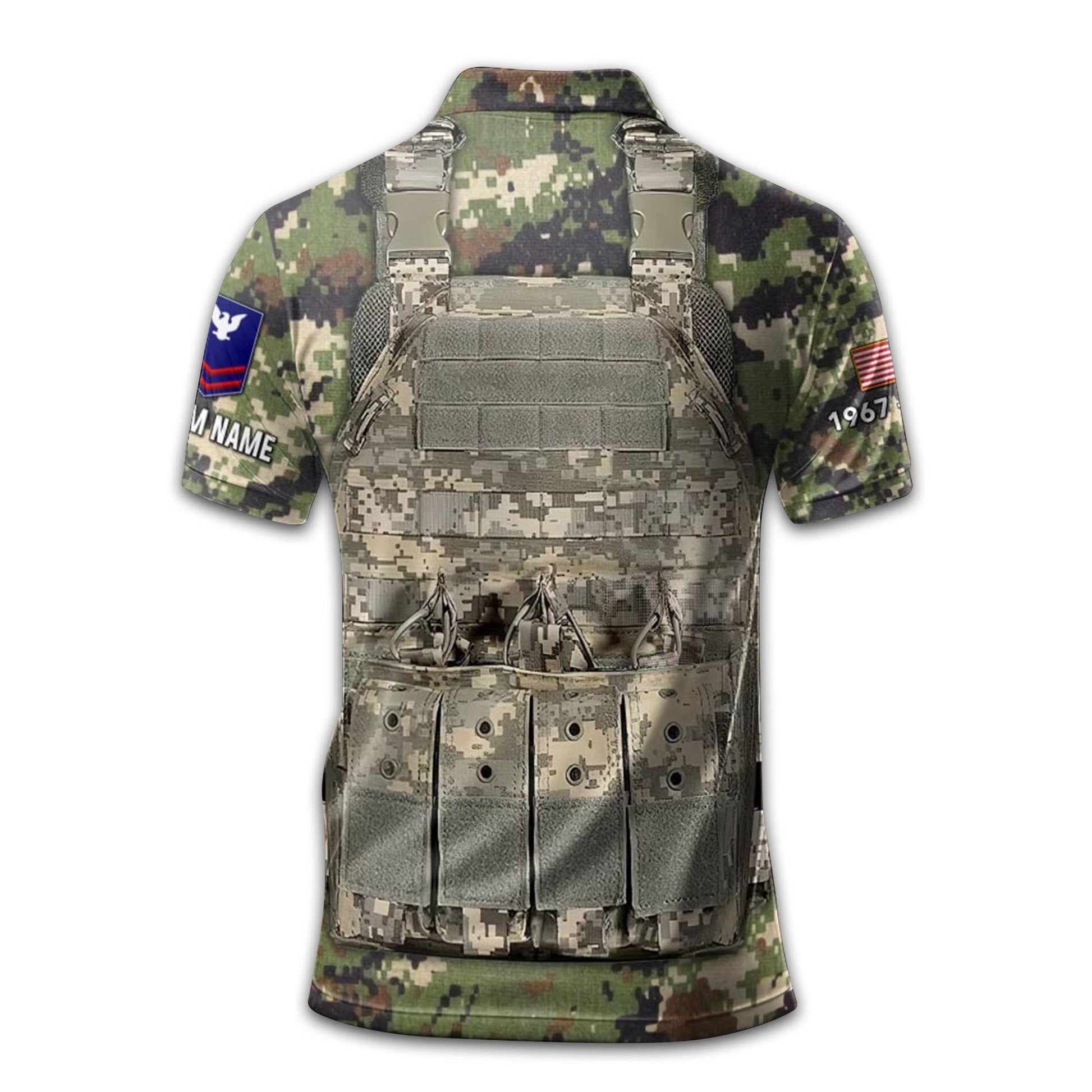 USCG Custom Polo Shirt VPVC210205, Gifts For Coast Guard Veteran, Best Gifts On Father's Day, Armed Forces Day, Independence Day, Veterans Day.