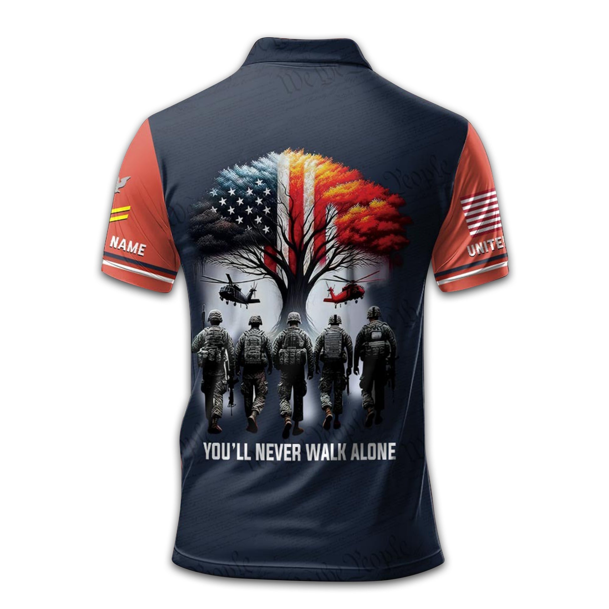 US Navy Custom Polo Shirt VPVC212107, Gifts For Navy Veteran, Best Gifts On Father's Day, Armed Forces Day, Independence Day, Veterans Day.