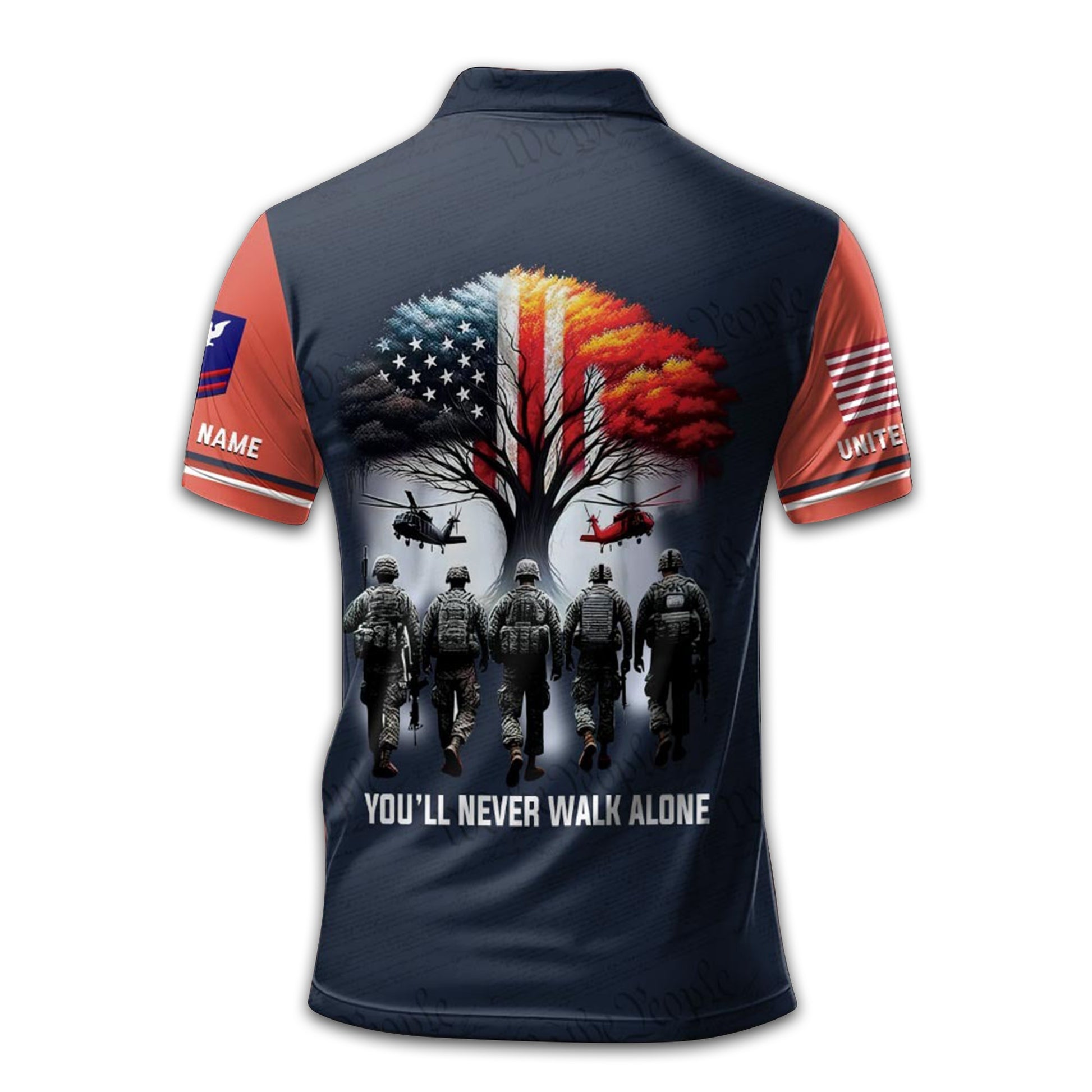 USCG Custom Polo Shirt VPVC212110, Gifts For Coast Guard Veteran, Best Gifts On Father's Day, Armed Forces Day, Independence Day, Veterans Day.