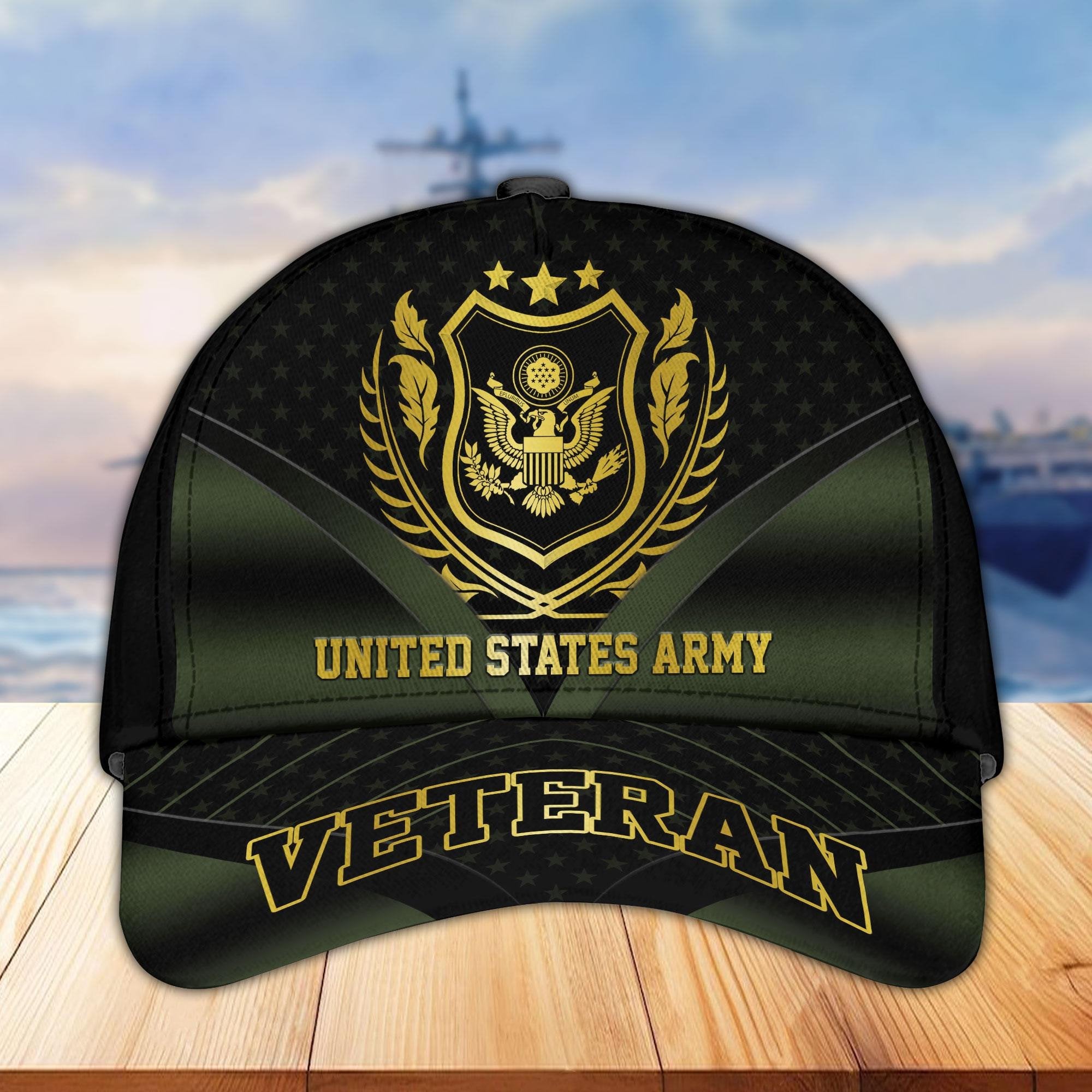 Premium US Veterans Cap BPHN280212, Gifts For US Veterans, Gifts On Father's Day, Armed Forces Day, Independence Day, Veterans Day.