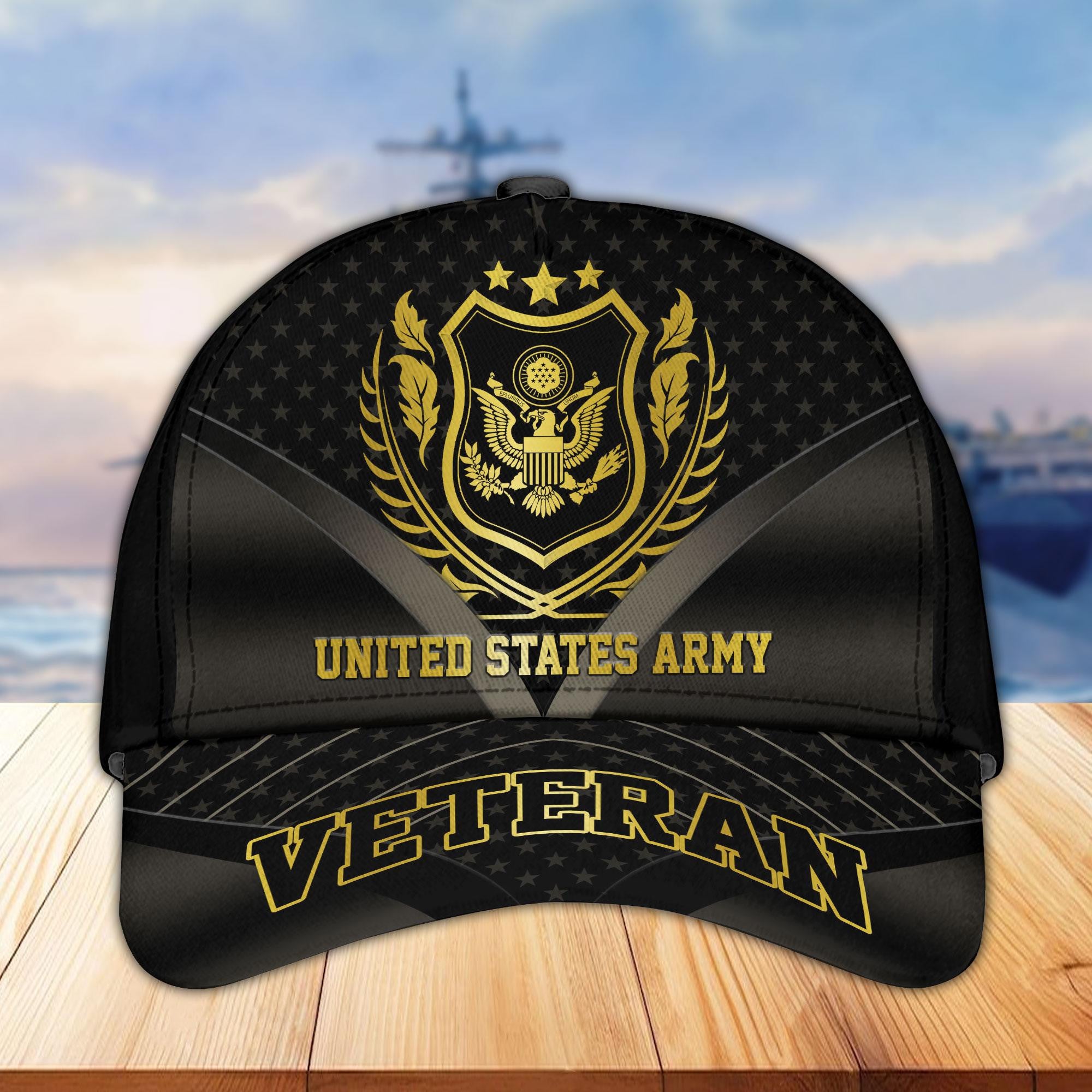 Premium US Veterans Cap BPHN280212, Gifts For US Veterans, Gifts On Father's Day, Armed Forces Day, Independence Day, Veterans Day.