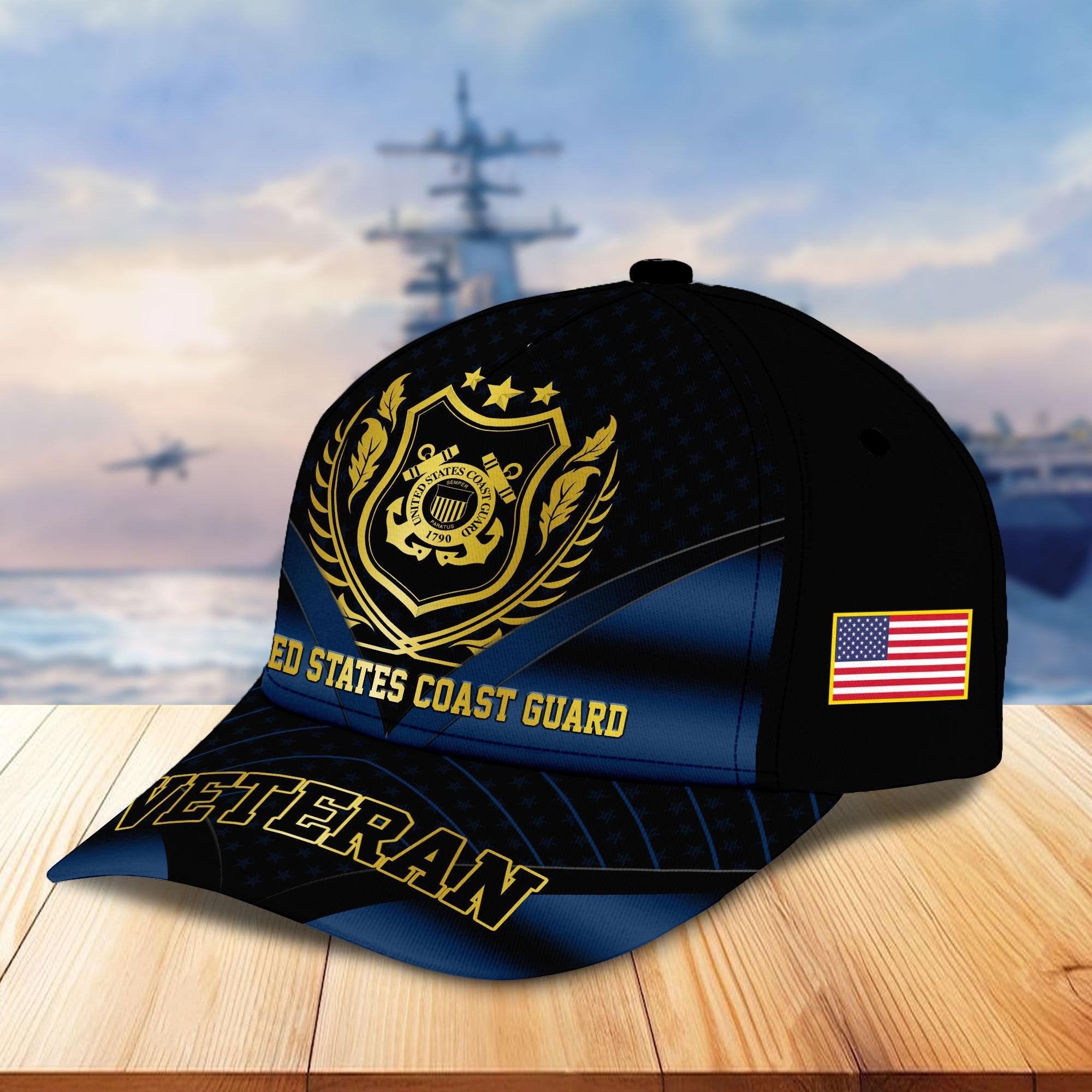 Premium US Veterans Cap BPHN280212, Gifts For US Veterans, Gifts On Father's Day, Armed Forces Day, Independence Day, Veterans Day.