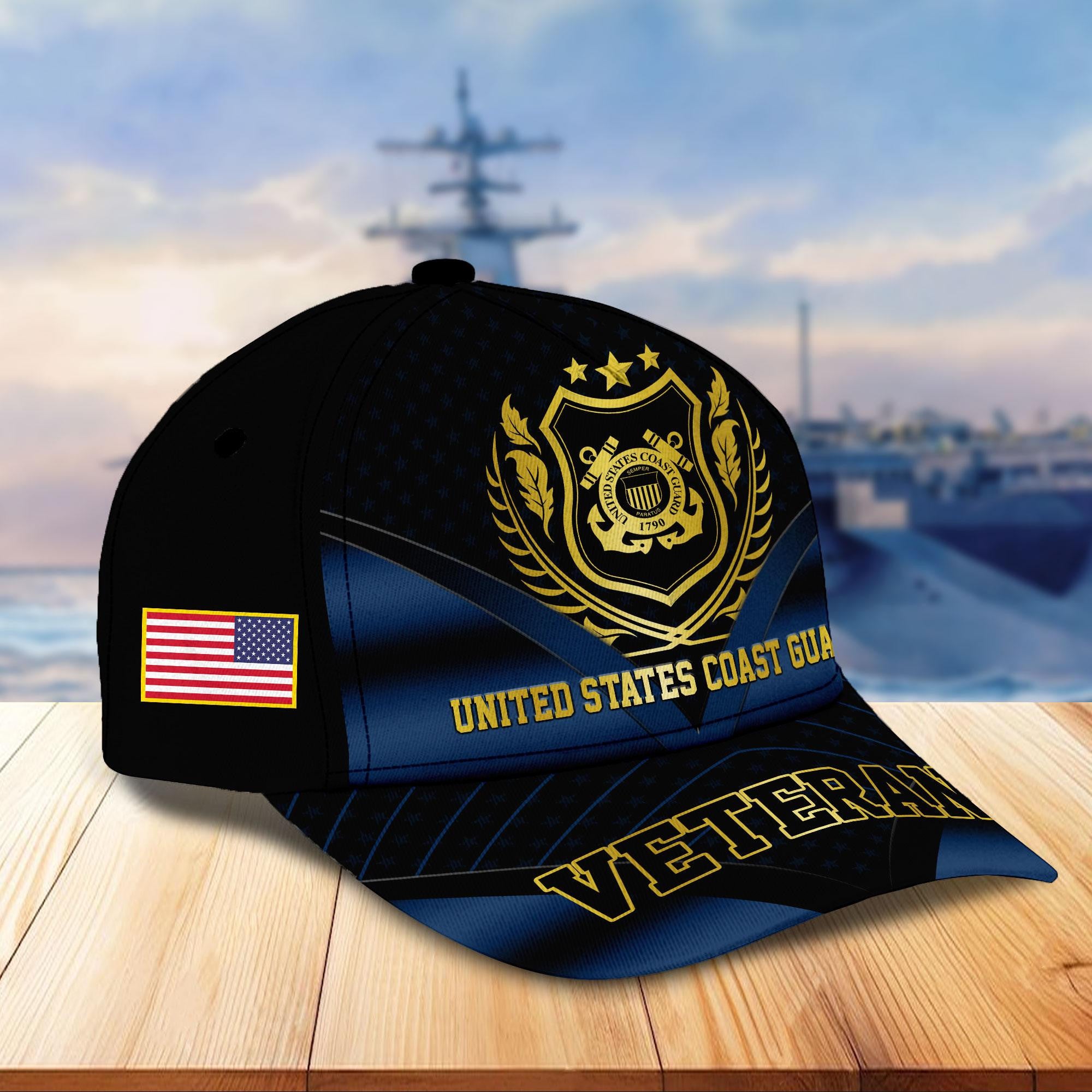 Premium US Veterans Cap BPHN280212, Gifts For US Veterans, Gifts On Father's Day, Armed Forces Day, Independence Day, Veterans Day.