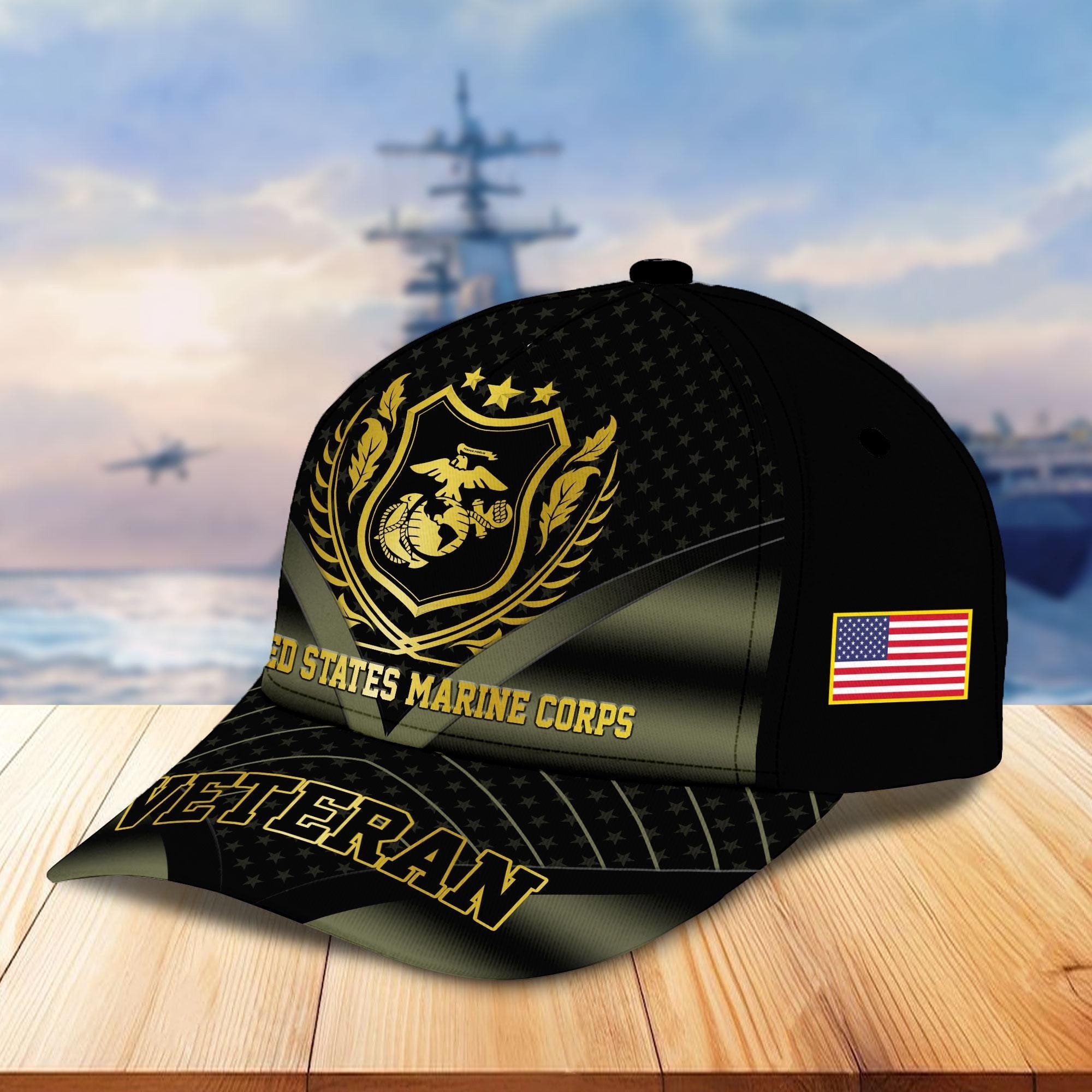 Premium US Veterans Cap BPHN280212, Gifts For US Veterans, Gifts On Father's Day, Armed Forces Day, Independence Day, Veterans Day.