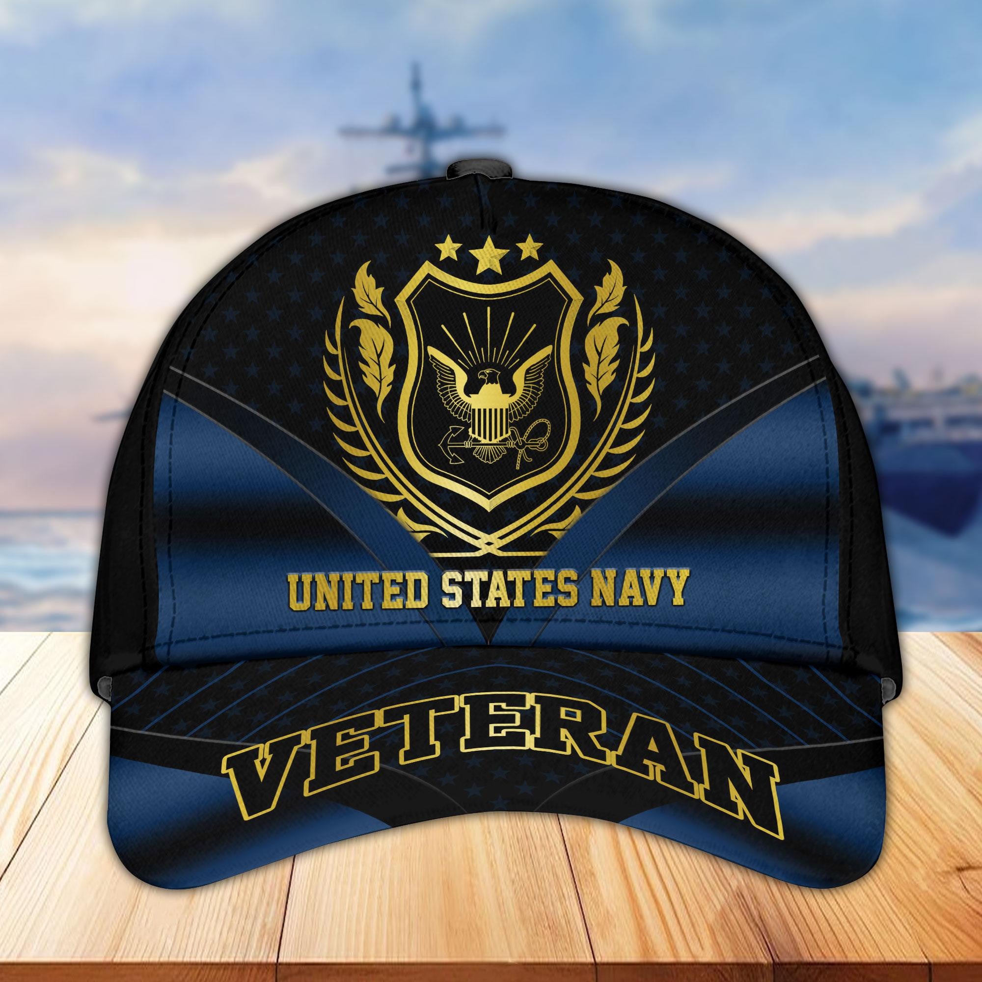 Premium US Veterans Cap BPHN280212, Gifts For US Veterans, Gifts On Father's Day, Armed Forces Day, Independence Day, Veterans Day.