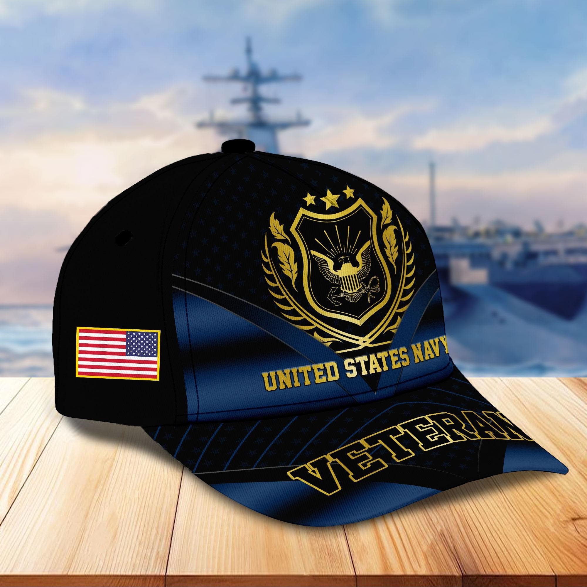 Premium US Veterans Cap BPHN280212, Gifts For US Veterans, Gifts On Father's Day, Armed Forces Day, Independence Day, Veterans Day.