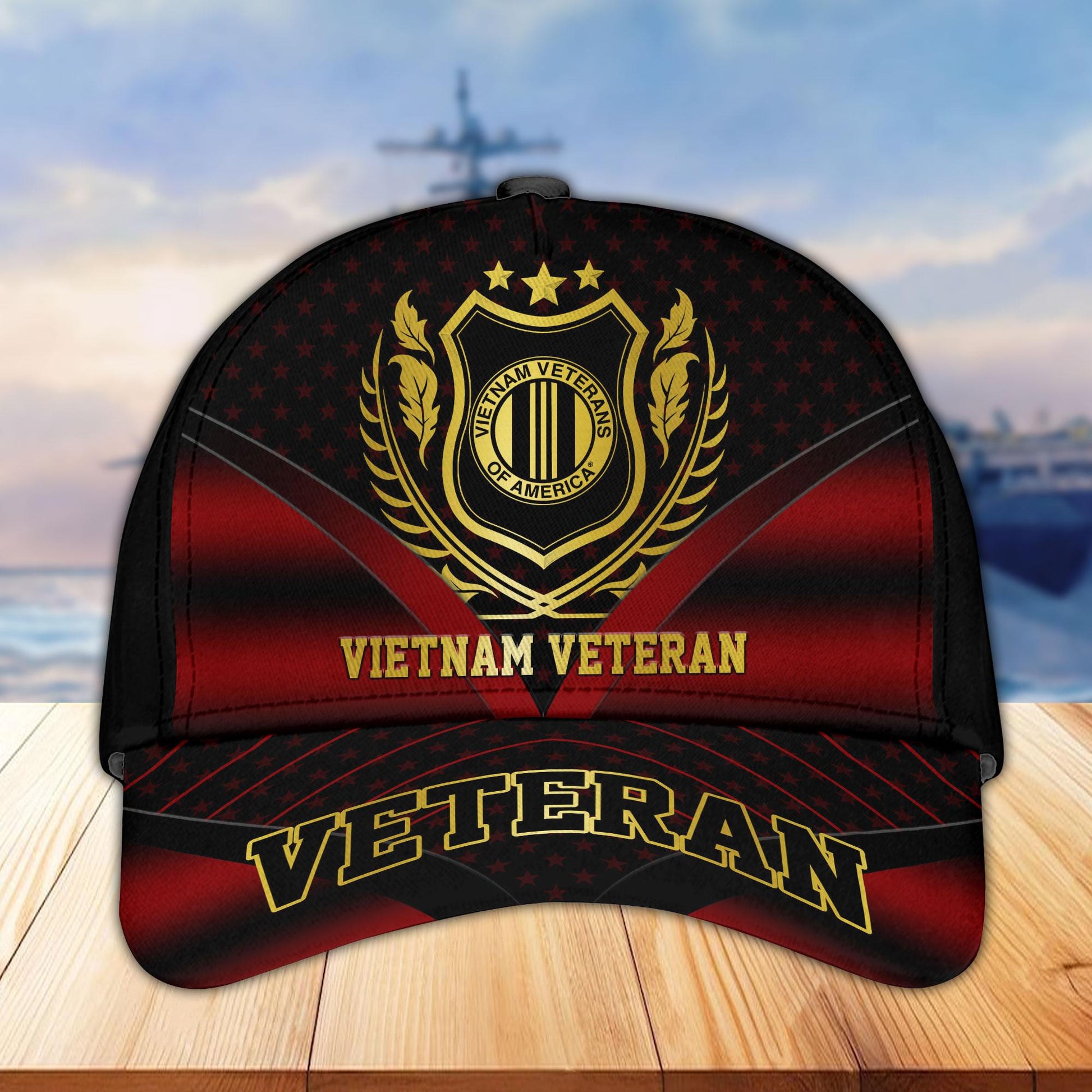 Premium US Veterans Cap BPHN280212, Gifts For US Veterans, Gifts On Father's Day, Armed Forces Day, Independence Day, Veterans Day.