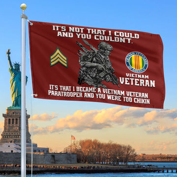 Unique Custom Vietnam Veteran Grommet Flag, Gift For Vietnam Veteran VPVC104706, Gifts For Dad, For Husband, Best Gifts On Father's Day, Independence Day, Veterans Day.