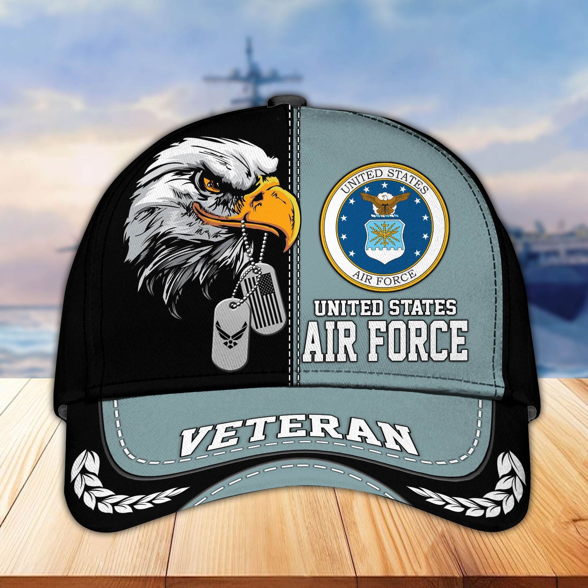 Premium US Veterans Cap BPHN270211, Gifts For US Veterans, Gifts On Father's Day, Armed Forces Day, Independence Day, Veterans Day.