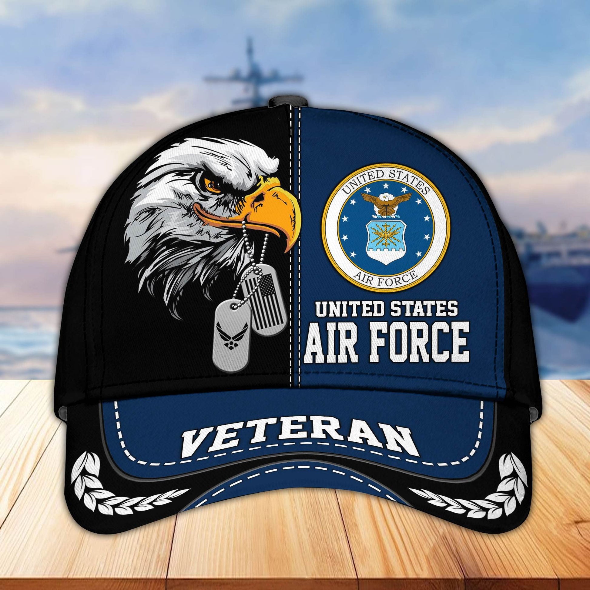 Premium US Veterans Cap BPHN270211, Gifts For US Veterans, Gifts On Father's Day, Armed Forces Day, Independence Day, Veterans Day.